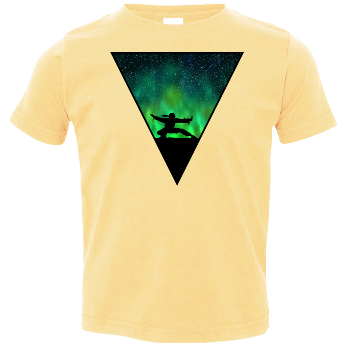 T-Shirts Butter / 2T Northern Lights Pose Toddler Premium T-Shirt