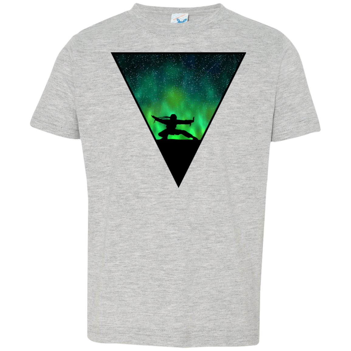 T-Shirts Heather Grey / 2T Northern Lights Pose Toddler Premium T-Shirt