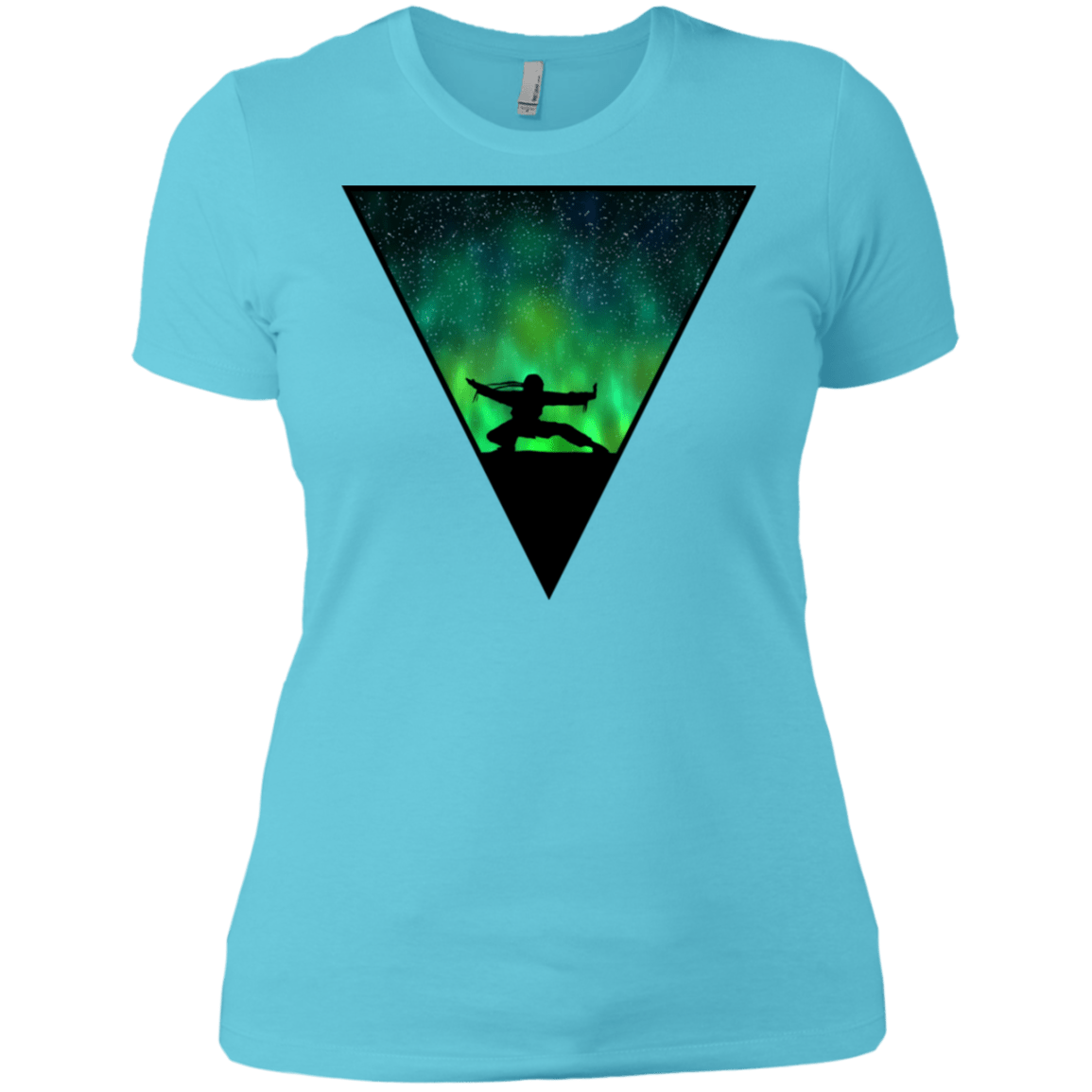 T-Shirts Cancun / X-Small Northern Lights Pose Women's Premium T-Shirt