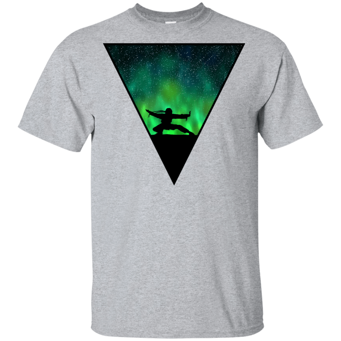 T-Shirts Sport Grey / YXS Northern Lights Pose Youth T-Shirt
