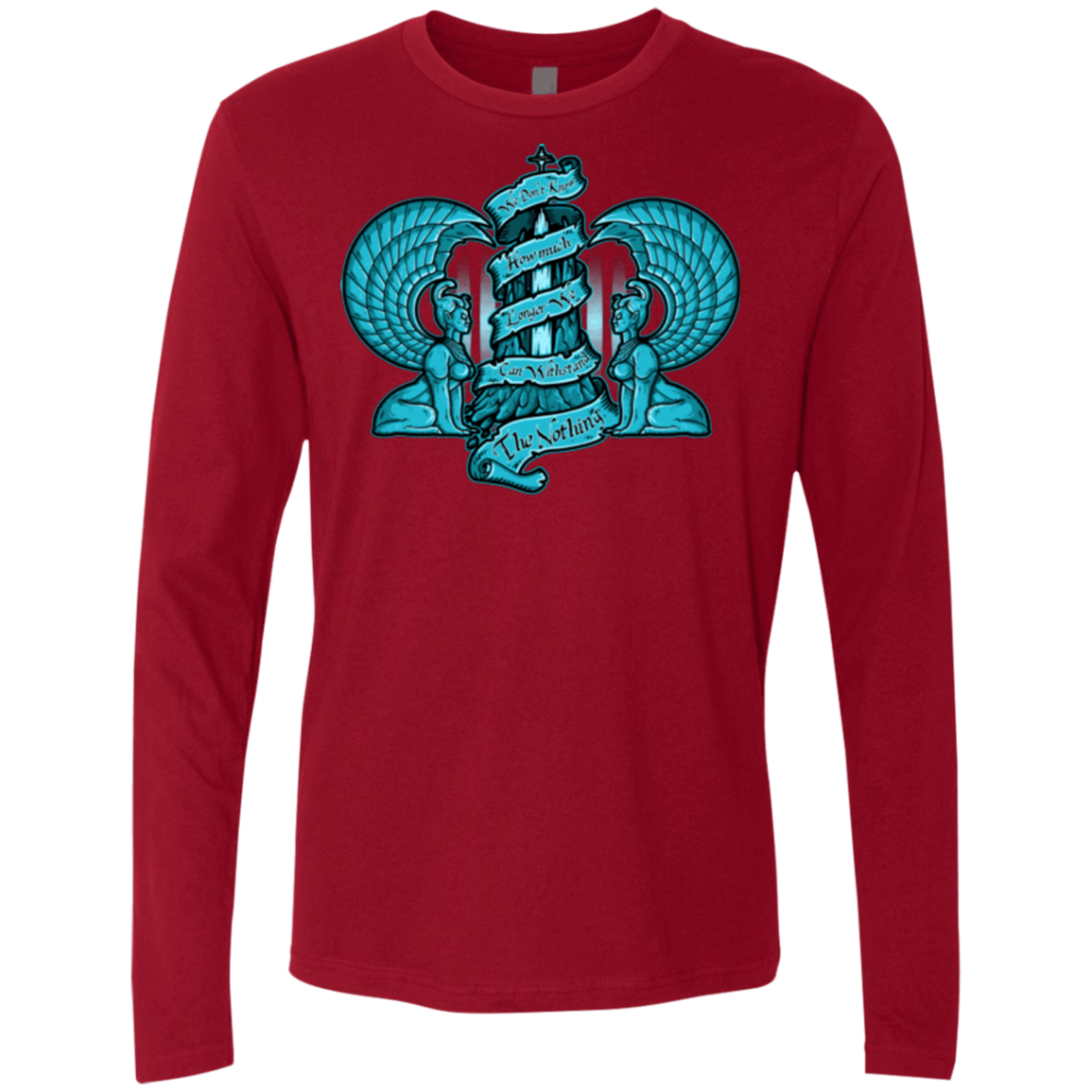 T-Shirts Cardinal / Small NORTHERN ORACLE Men's Premium Long Sleeve