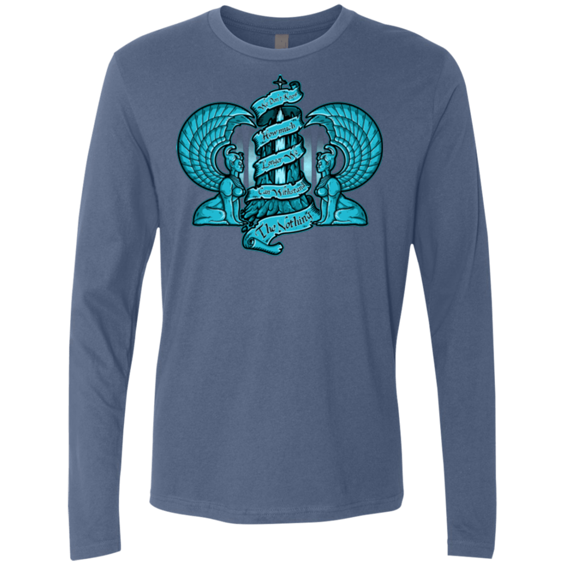 T-Shirts Indigo / Small NORTHERN ORACLE Men's Premium Long Sleeve