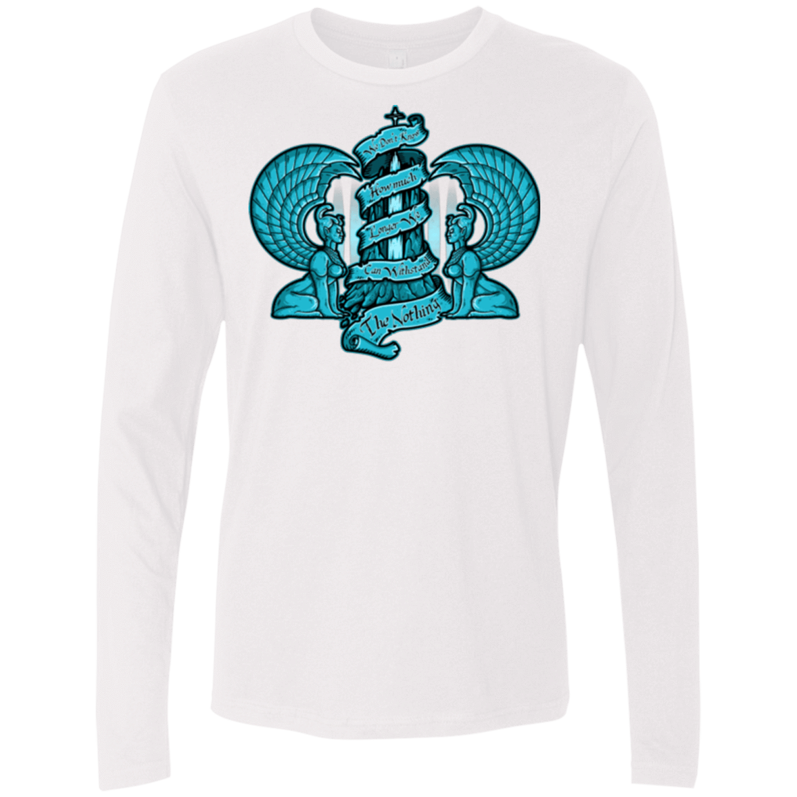 T-Shirts White / Small NORTHERN ORACLE Men's Premium Long Sleeve