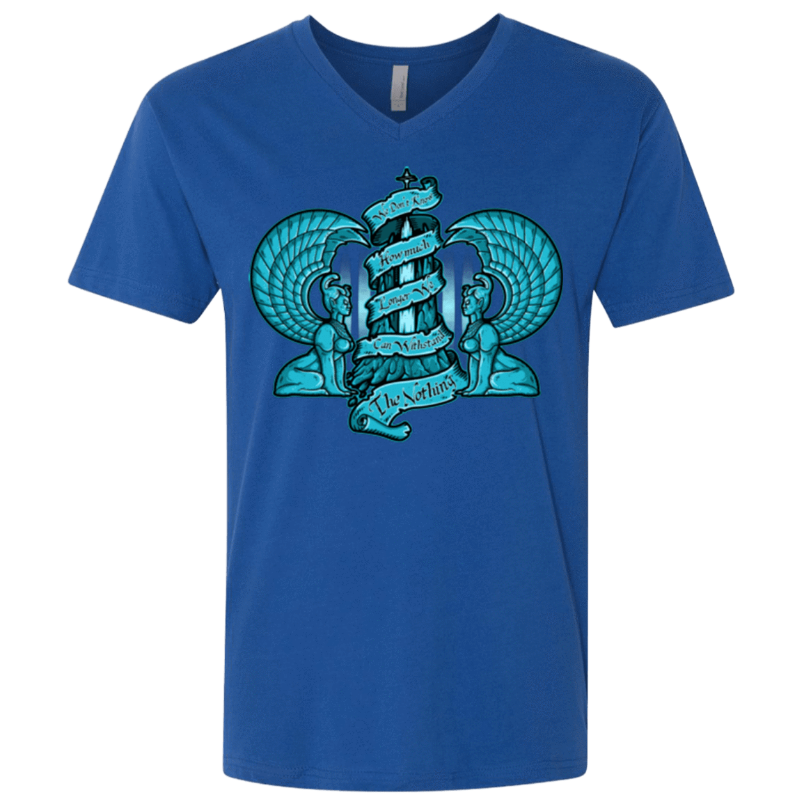T-Shirts Royal / X-Small NORTHERN ORACLE Men's Premium V-Neck