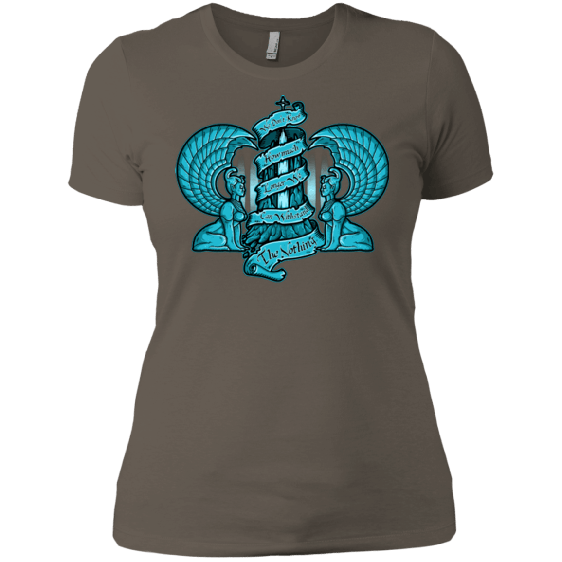 T-Shirts Warm Grey / X-Small NORTHERN ORACLE Women's Premium T-Shirt