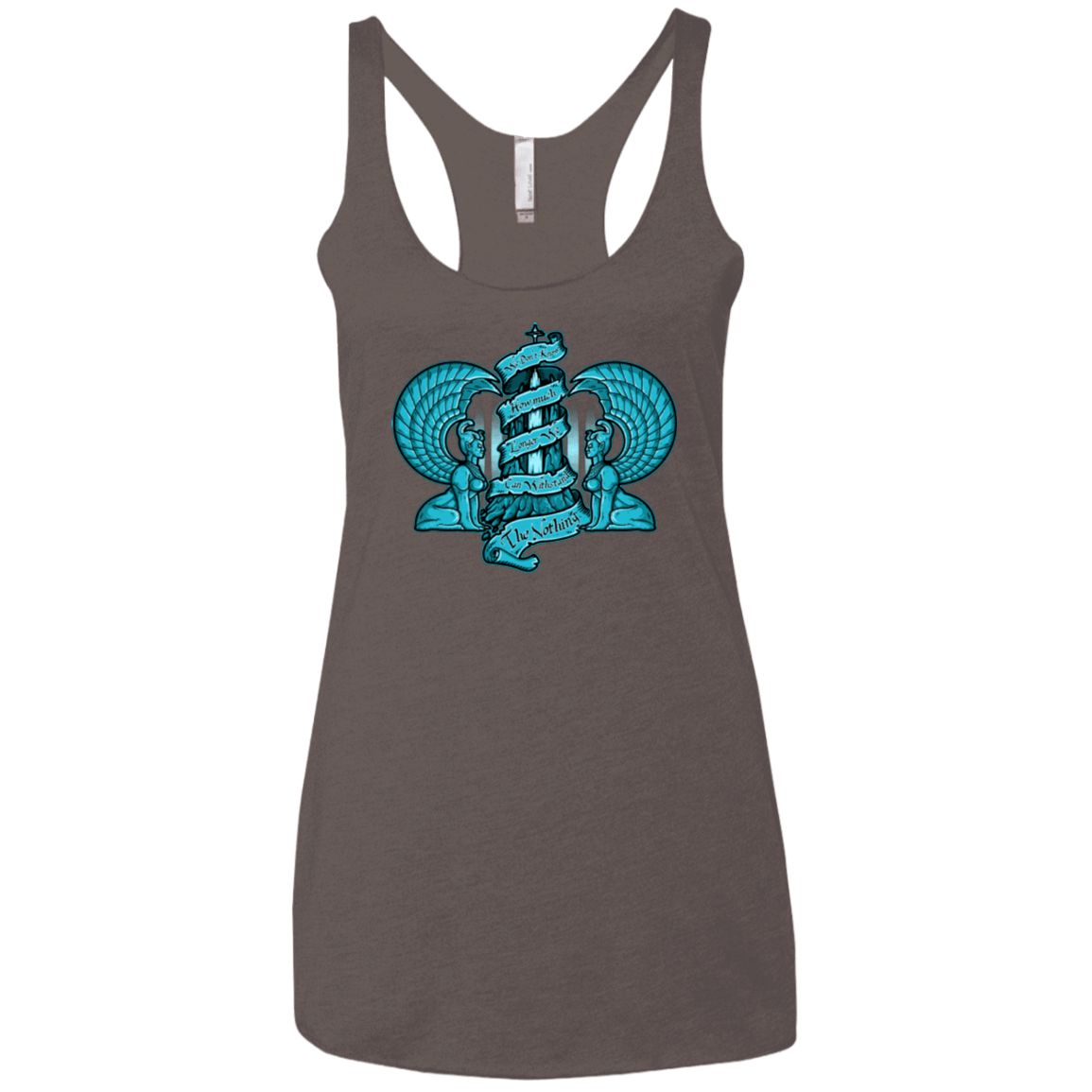 T-Shirts Macchiato / X-Small NORTHERN ORACLE Women's Triblend Racerback Tank
