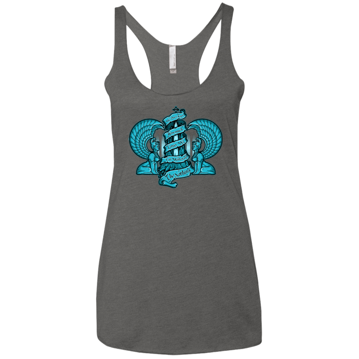 T-Shirts Premium Heather / X-Small NORTHERN ORACLE Women's Triblend Racerback Tank