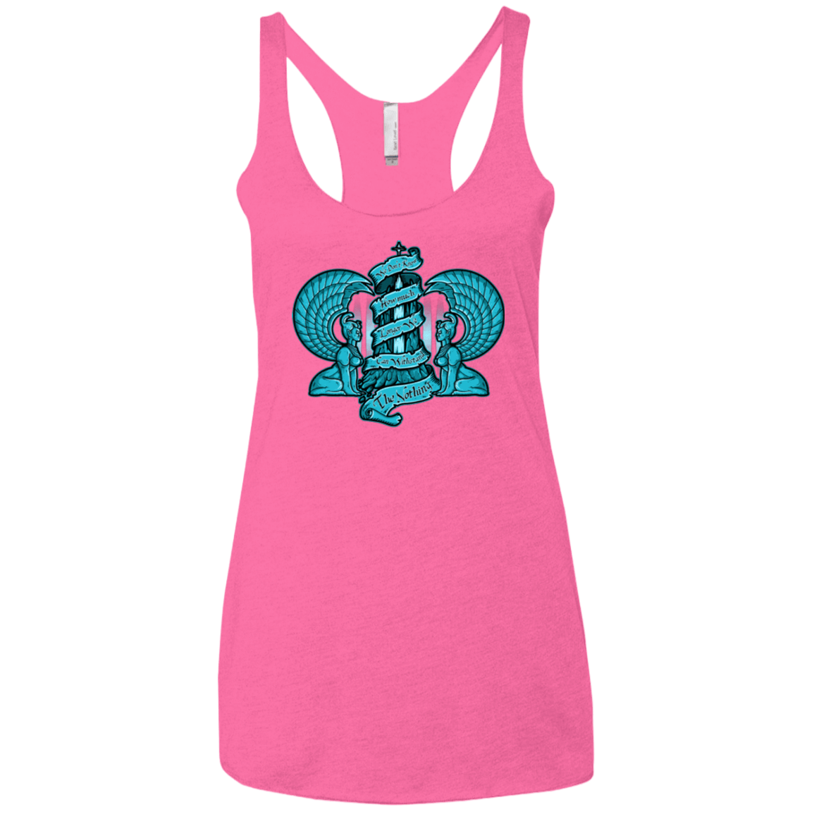 T-Shirts Vintage Pink / X-Small NORTHERN ORACLE Women's Triblend Racerback Tank