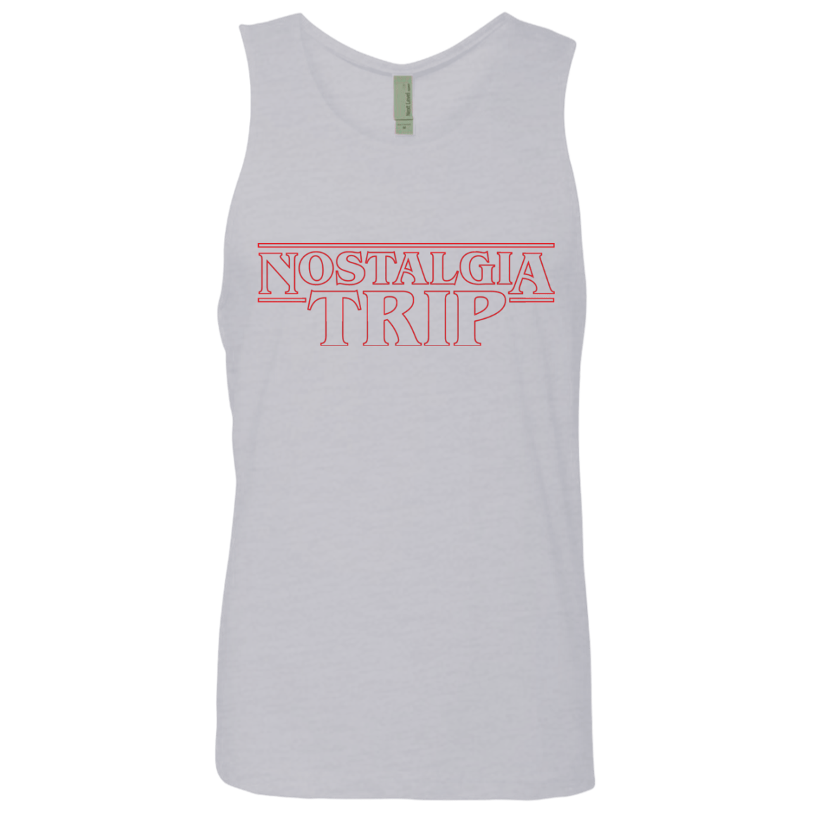 T-Shirts Heather Grey / Small Nostalgia Trip Men's Premium Tank Top