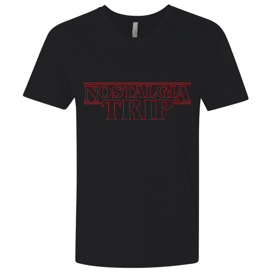 T-Shirts Black / X-Small Nostalgia Trip Men's Premium V-Neck
