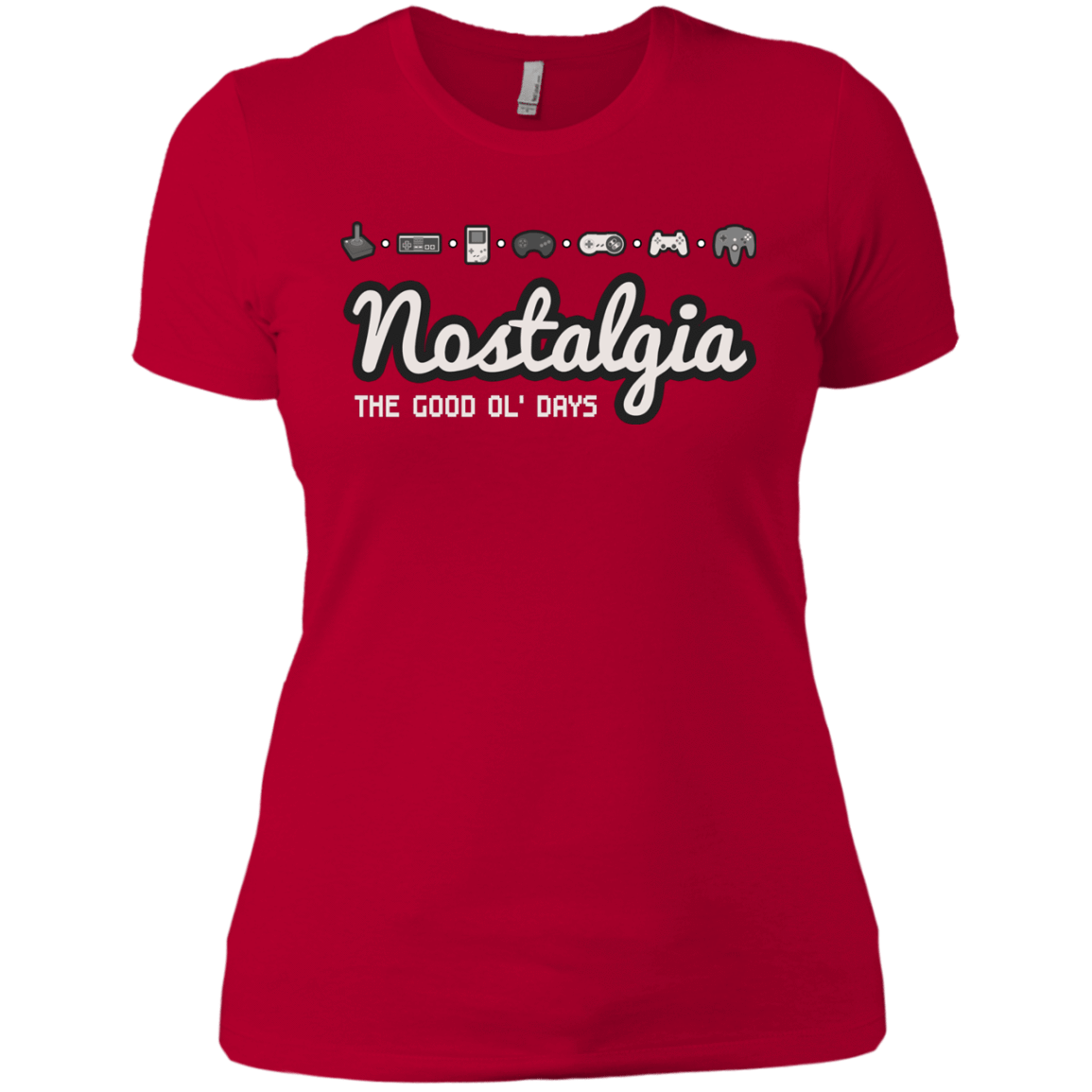 T-Shirts Red / X-Small Nostalgia Women's Premium T-Shirt