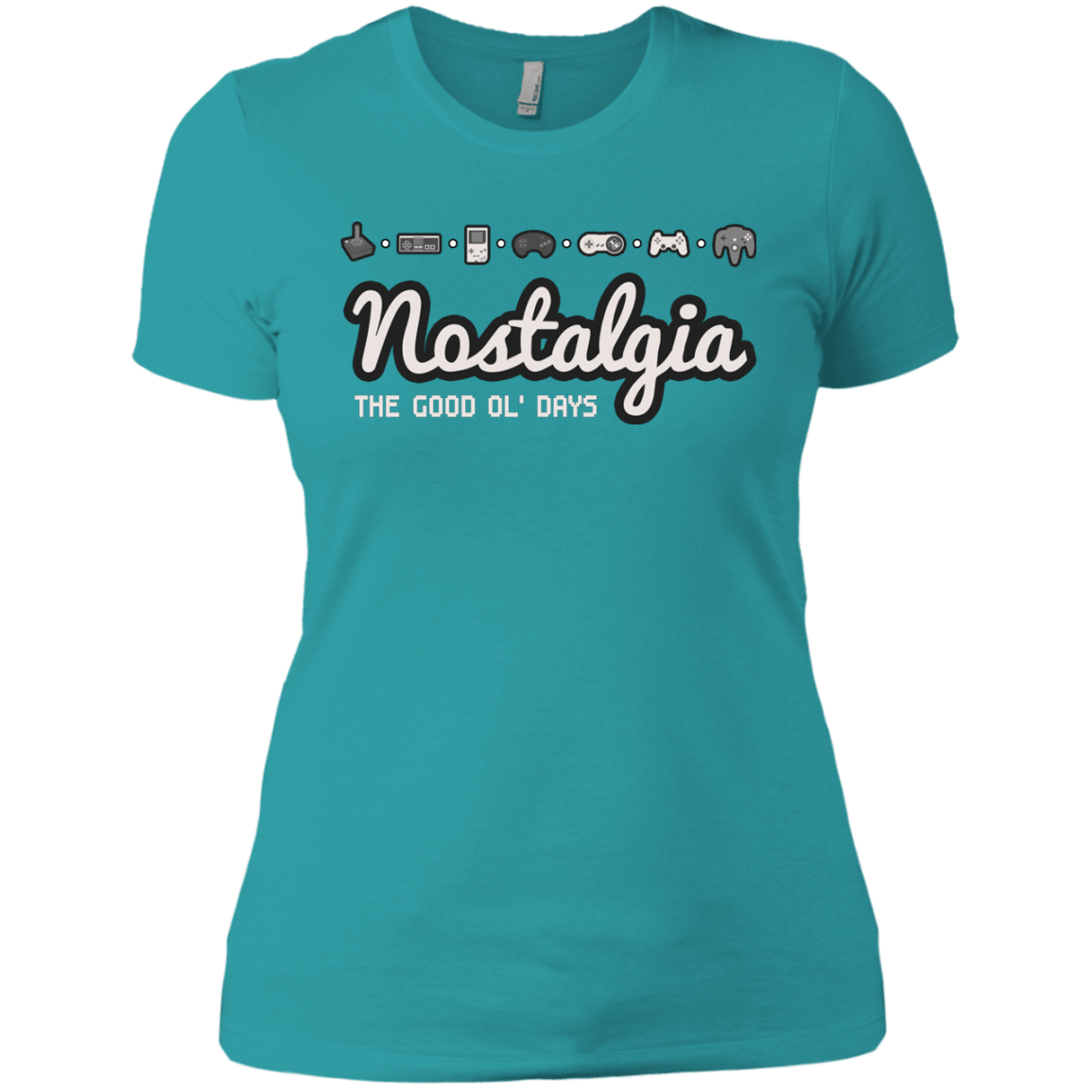 T-Shirts Tahiti Blue / X-Small Nostalgia Women's Premium T-Shirt
