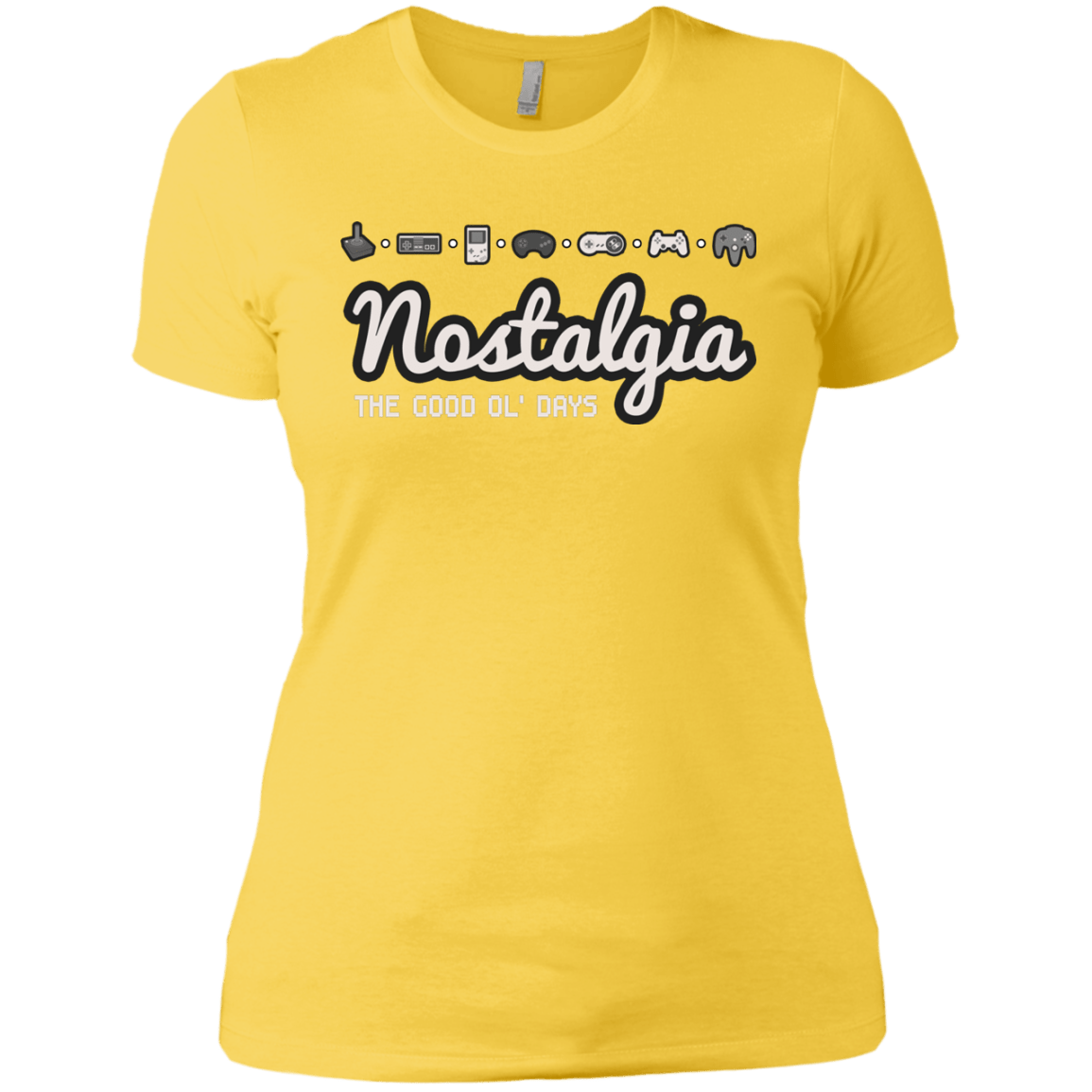 T-Shirts Vibrant Yellow / X-Small Nostalgia Women's Premium T-Shirt