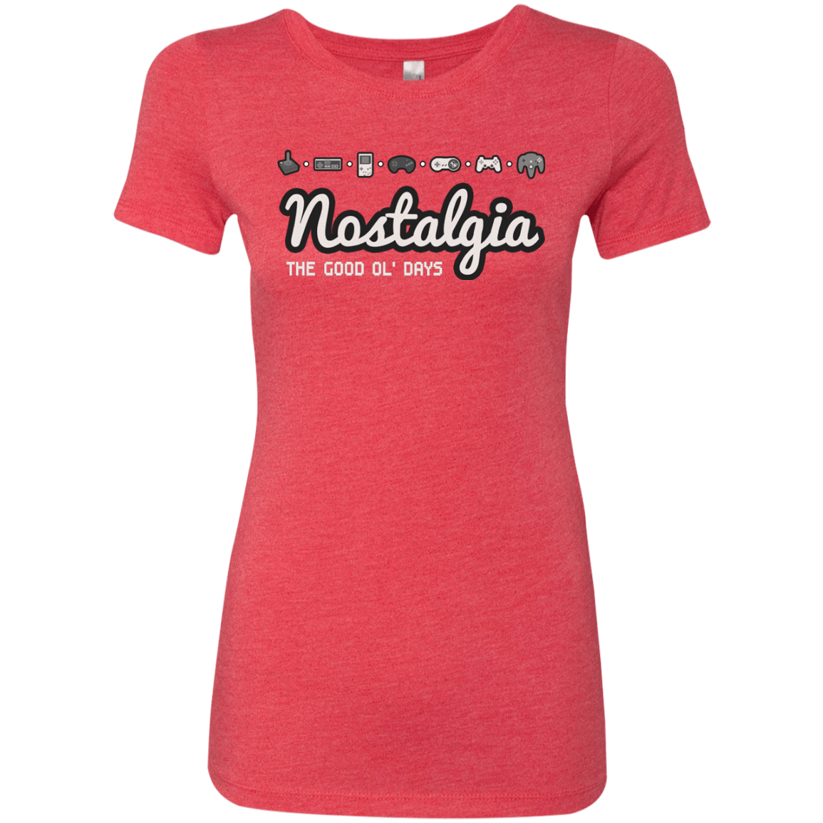 T-Shirts Vintage Red / Small Nostalgia Women's Triblend T-Shirt