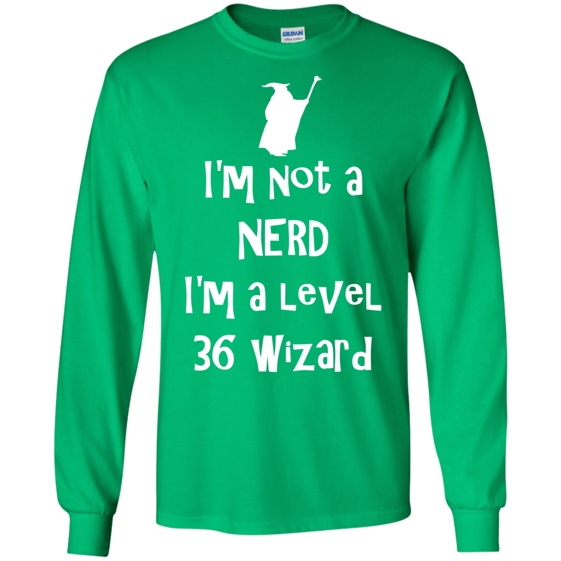 Not a Nerd Men's Long Sleeve T-Shirt