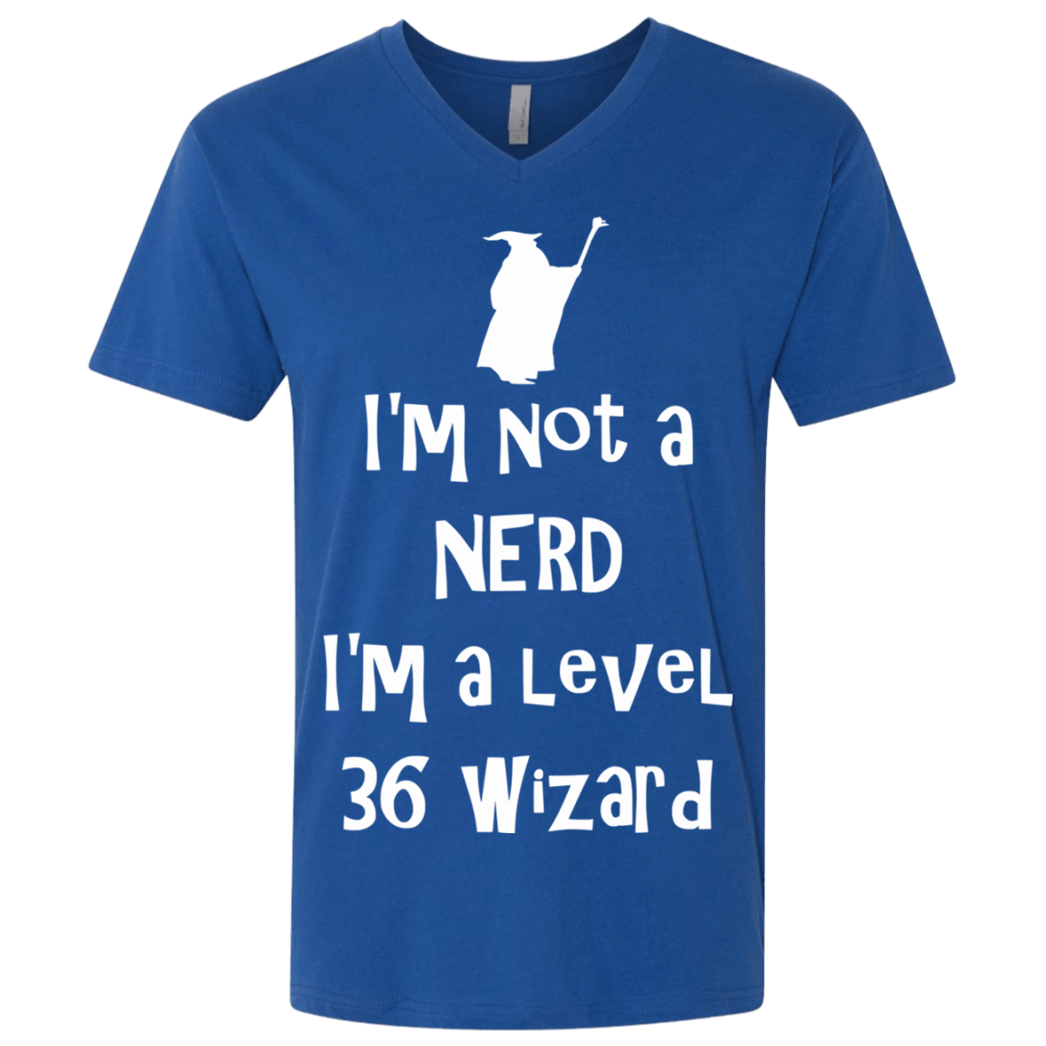 T-Shirts Royal / X-Small Not a Nerd Men's Premium V-Neck
