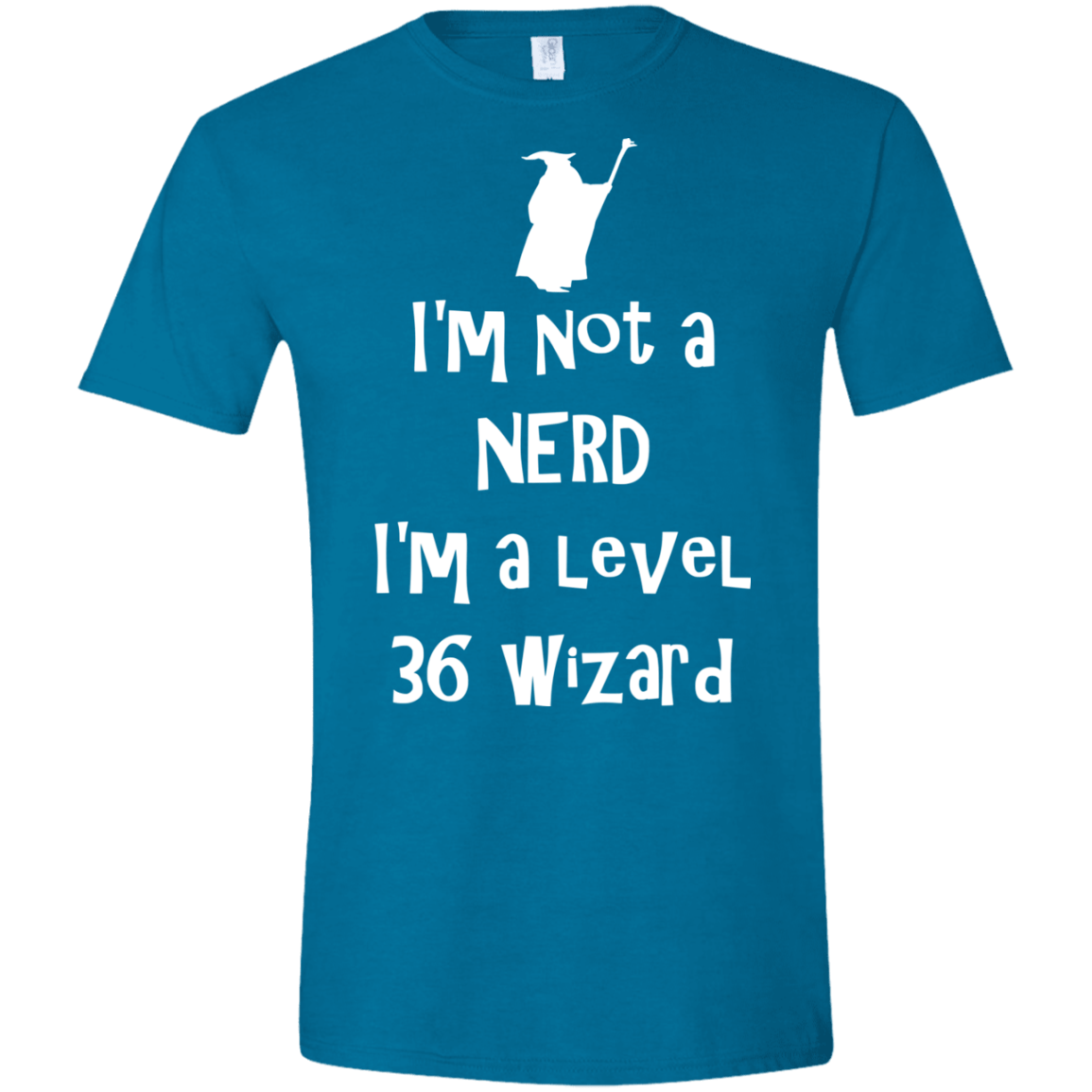 Not a Nerd Men's Semi-Fitted Softstyle