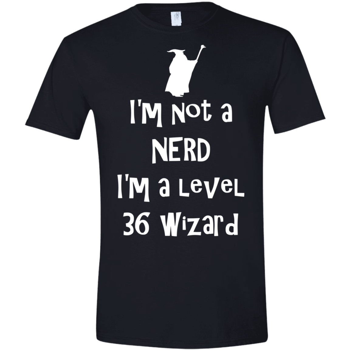 Not a Nerd Men's Semi-Fitted Softstyle