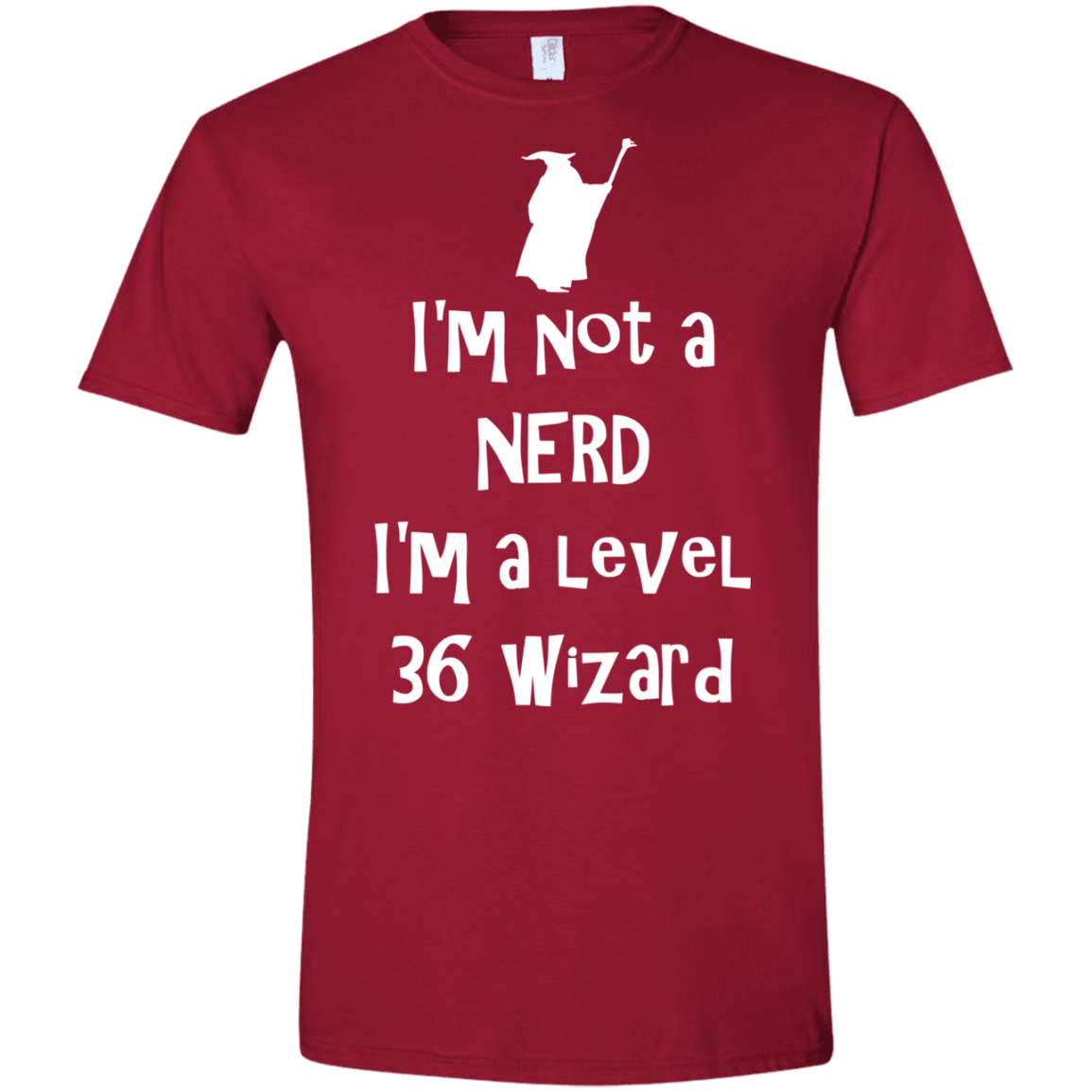 Not a Nerd Men's Semi-Fitted Softstyle
