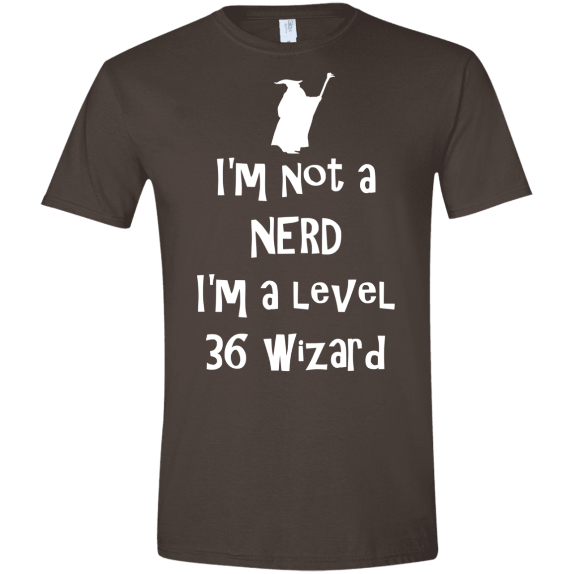 Not a Nerd Men's Semi-Fitted Softstyle