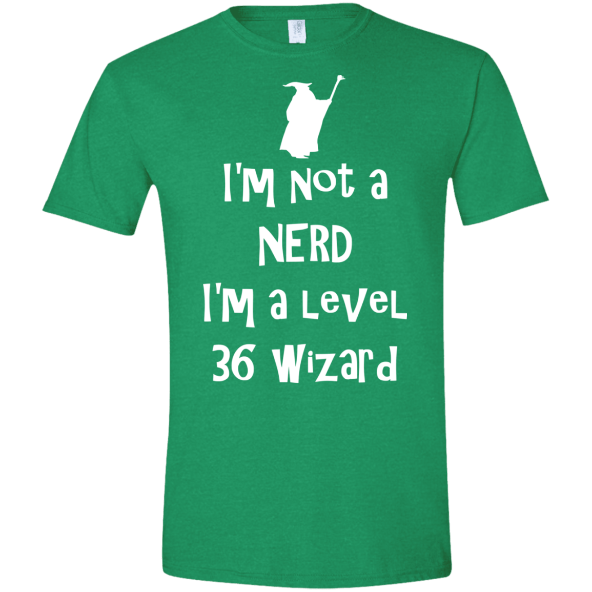 Not a Nerd Men's Semi-Fitted Softstyle