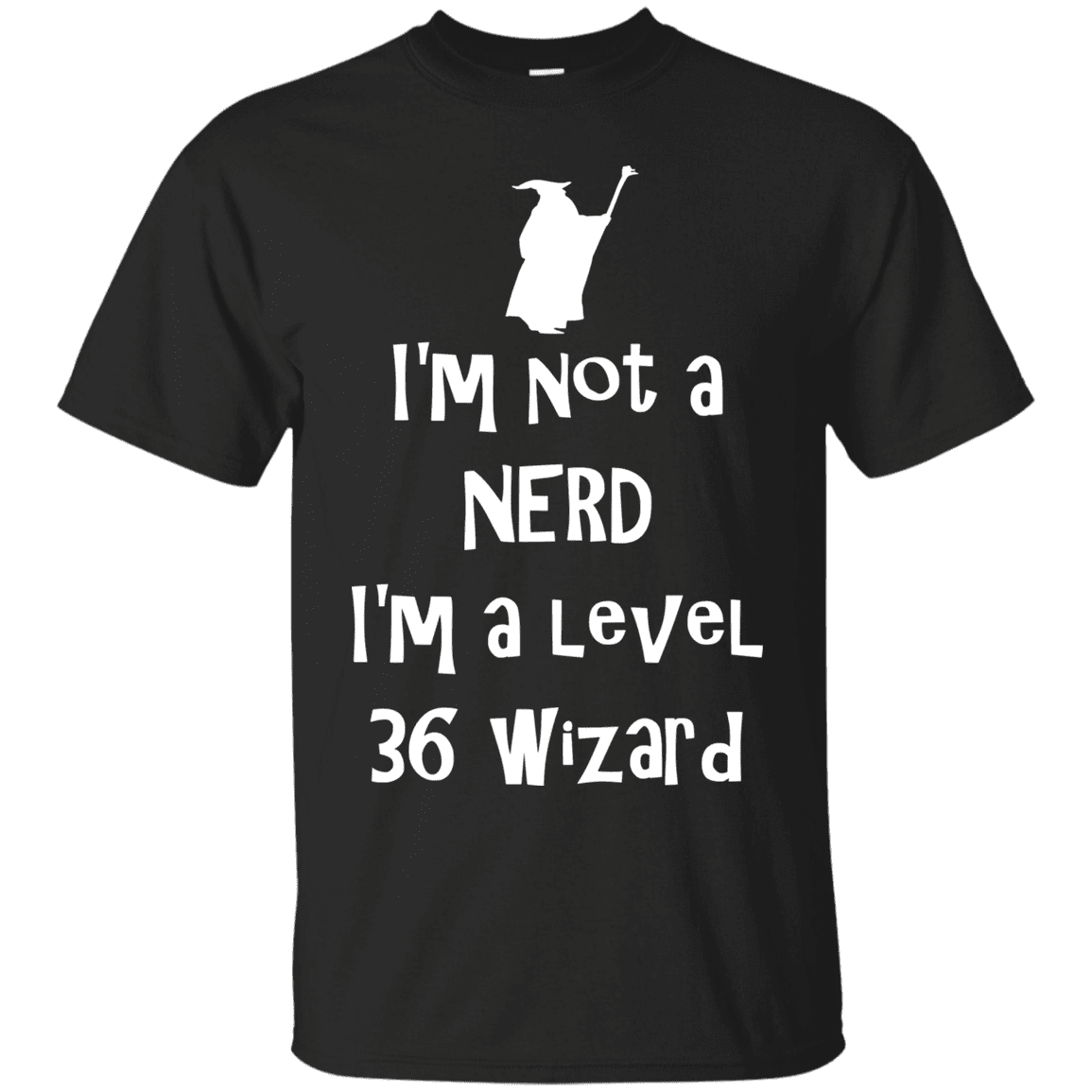 T-Shirts Black / S Not a Nerd T-Shirt