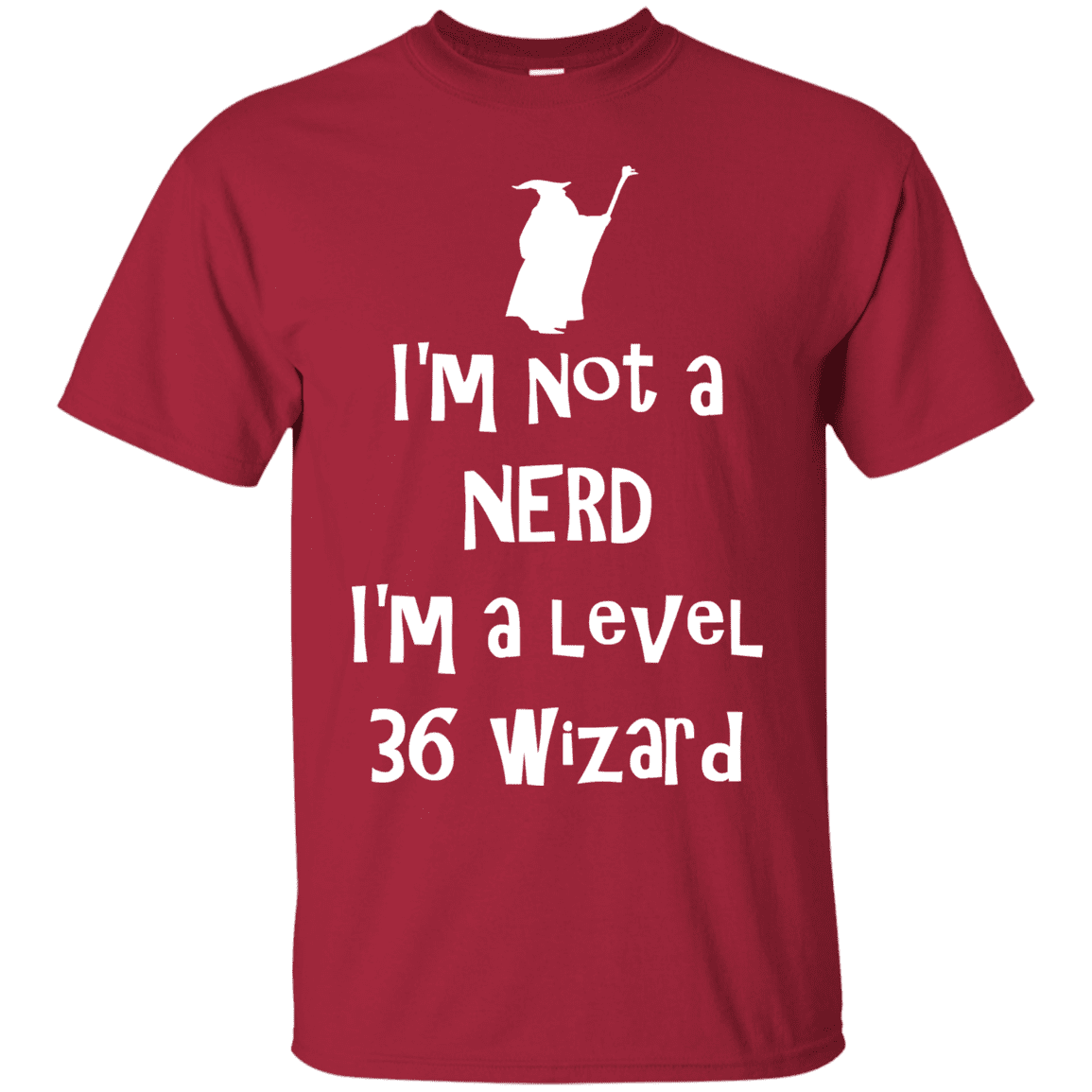 T-Shirts Cardinal / S Not a Nerd T-Shirt