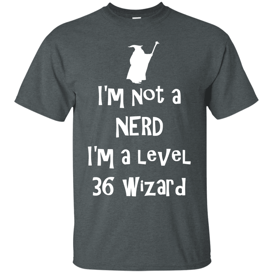 T-Shirts Dark Heather / S Not a Nerd T-Shirt
