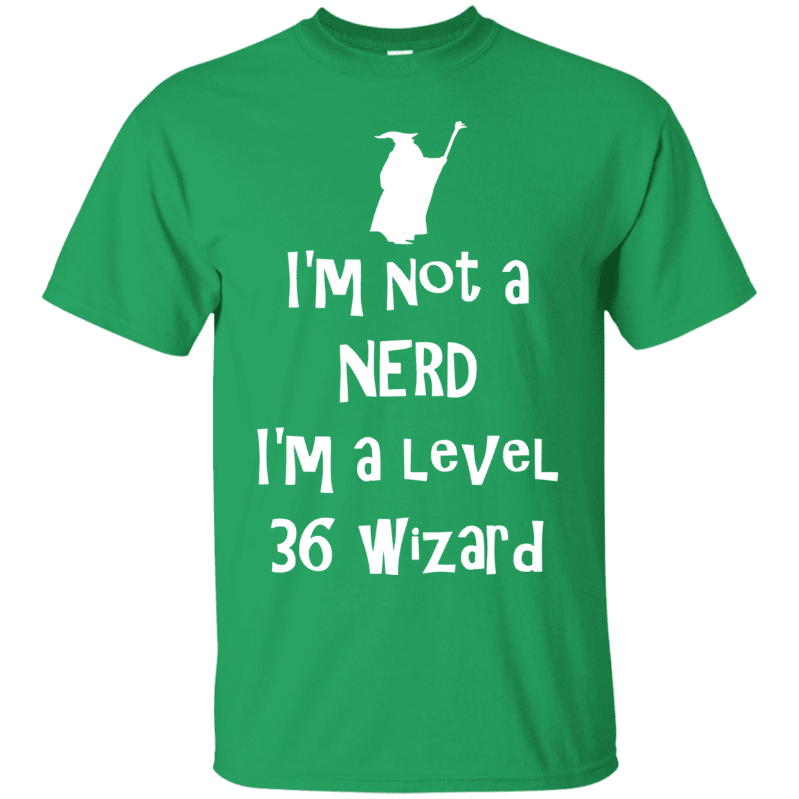 T-Shirts Irish Green / S Not a Nerd T-Shirt