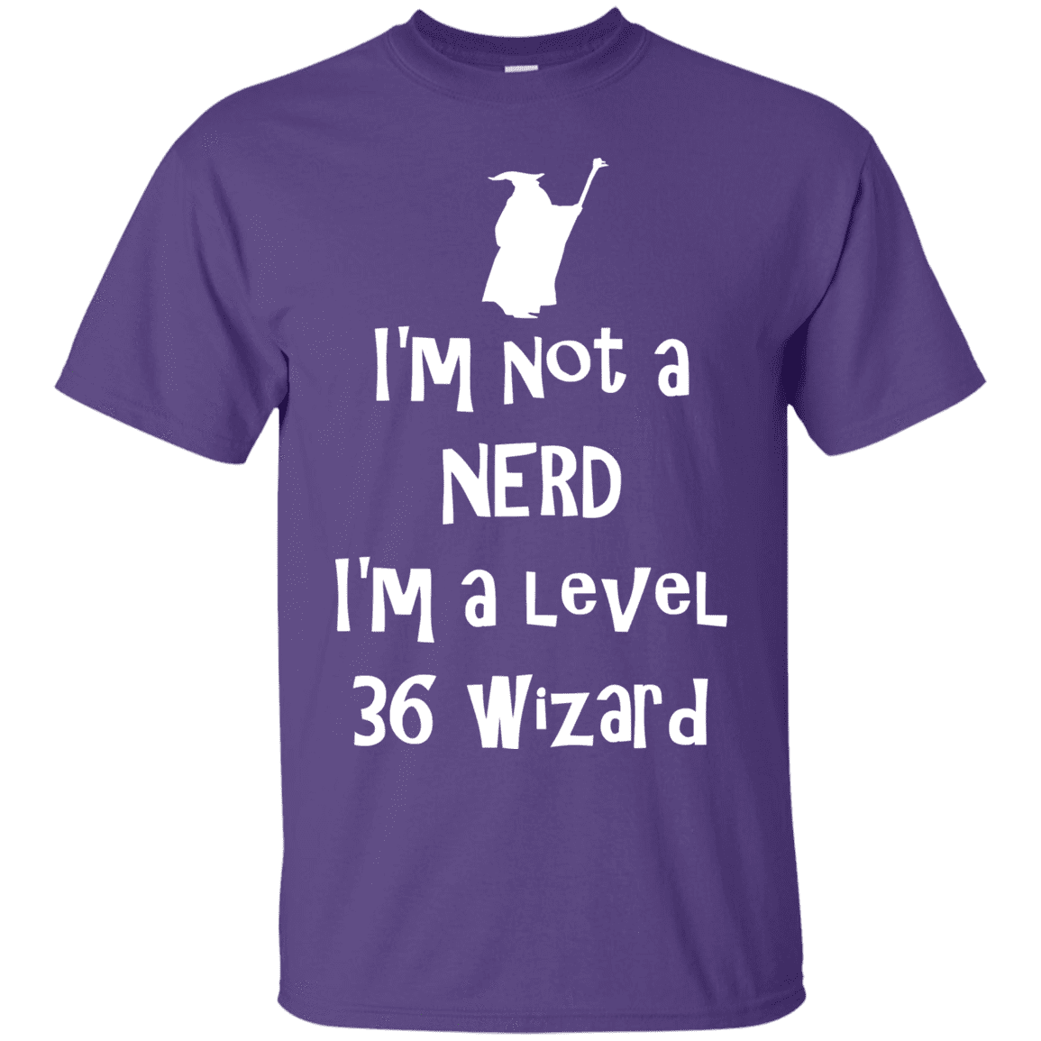 T-Shirts Purple / S Not a Nerd T-Shirt