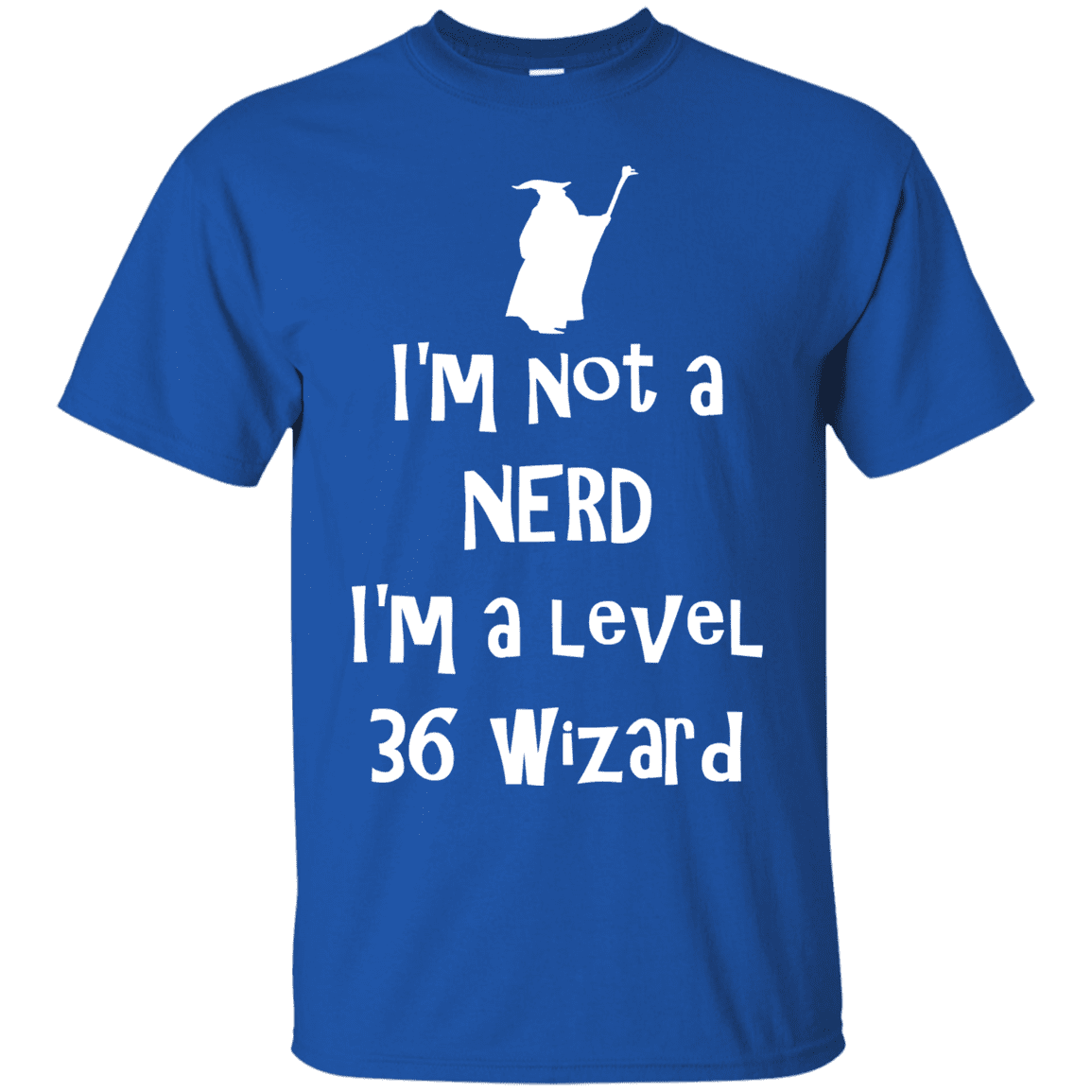 T-Shirts Royal / S Not a Nerd T-Shirt