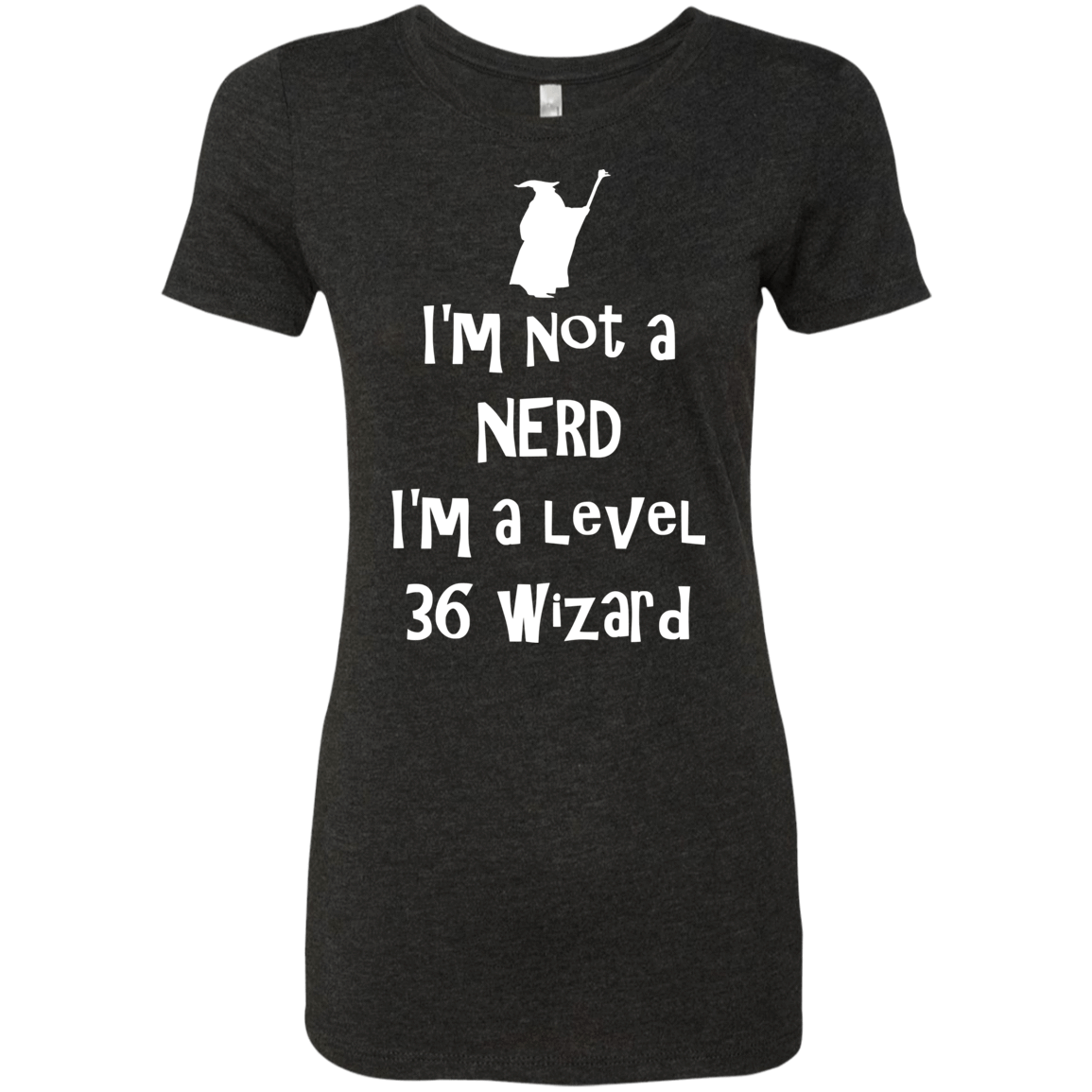 T-Shirts Vintage Black / S Not a Nerd Women's Triblend T-Shirt