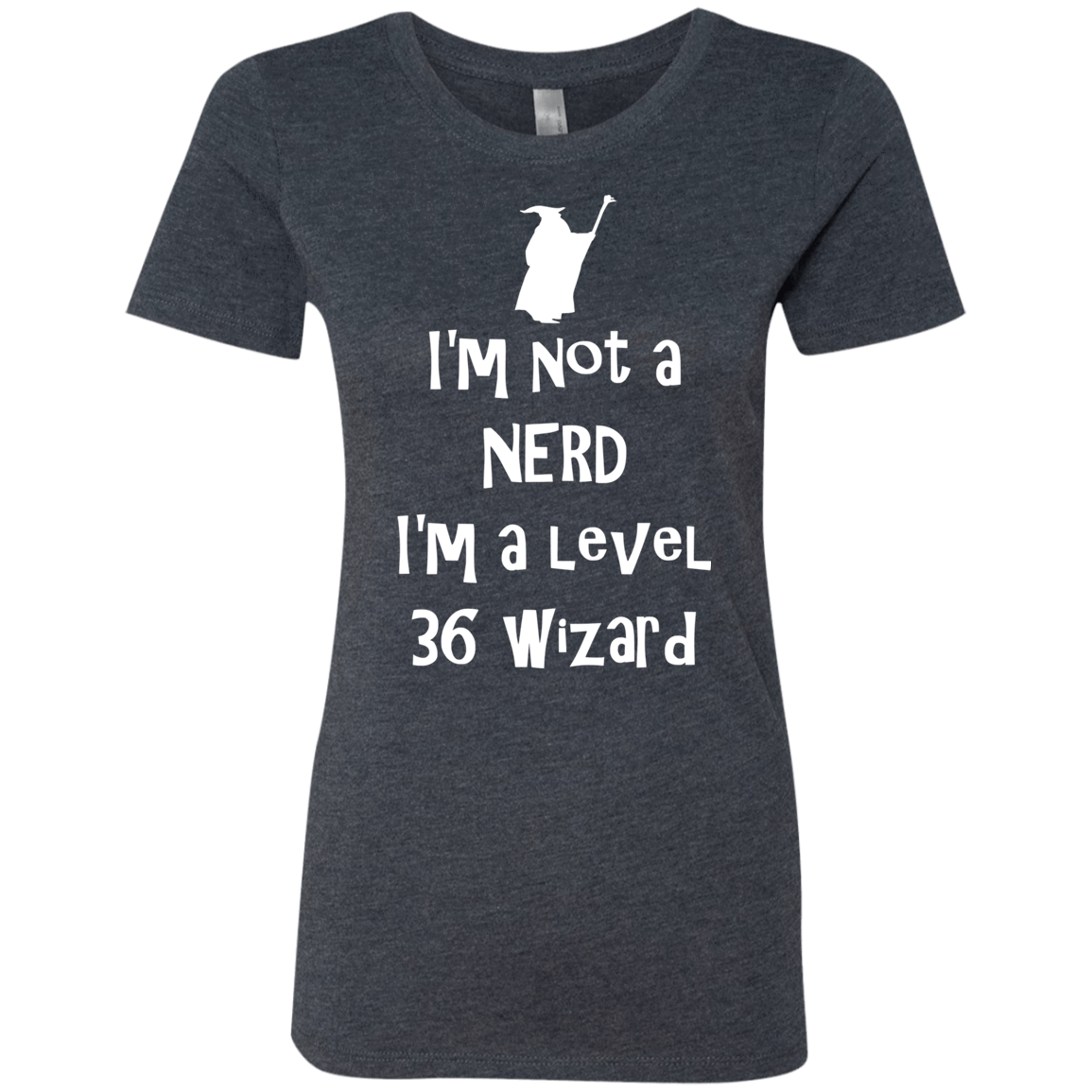 T-Shirts Vintage Navy / S Not a Nerd Women's Triblend T-Shirt