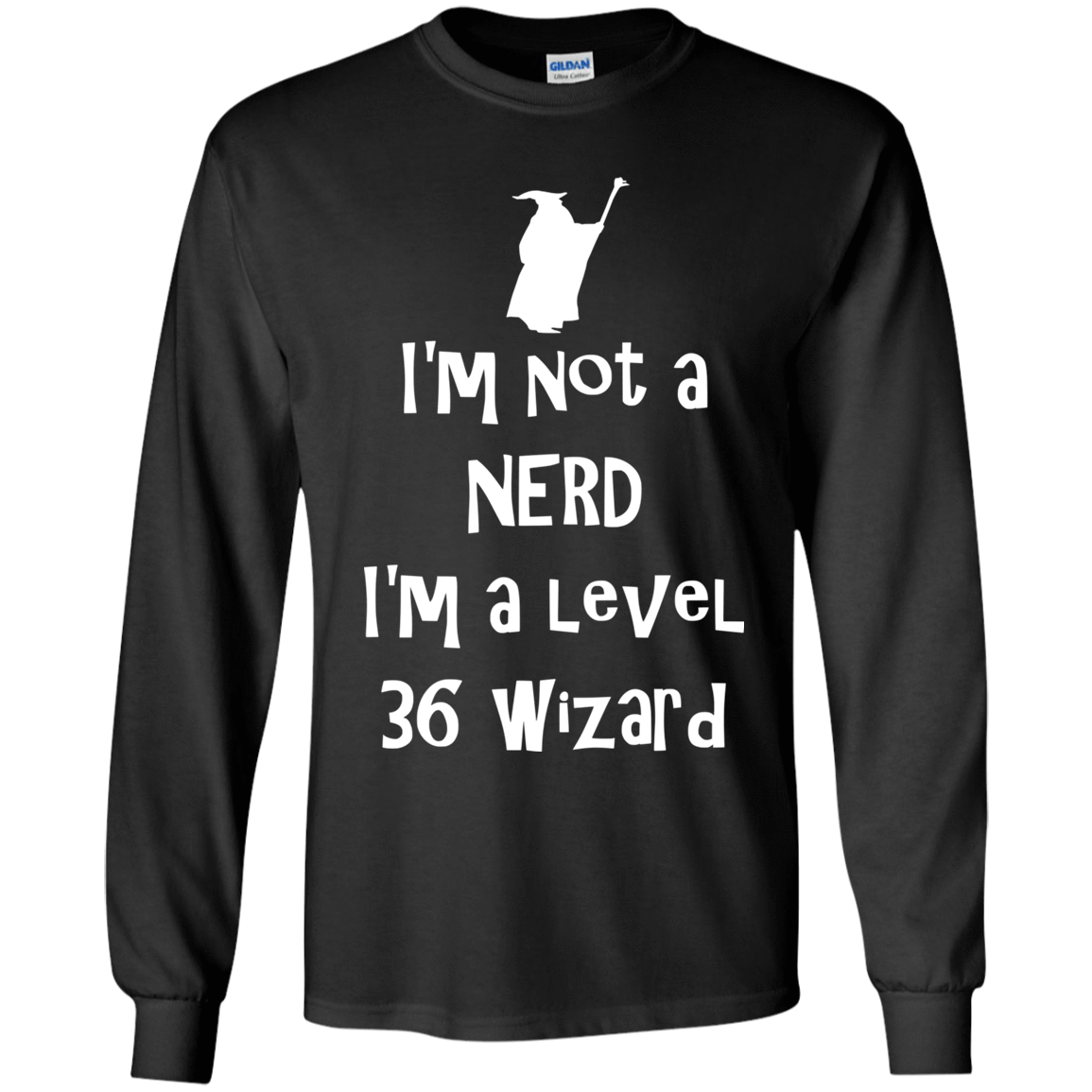 Not a Nerd Youth Long Sleeve T-Shirt