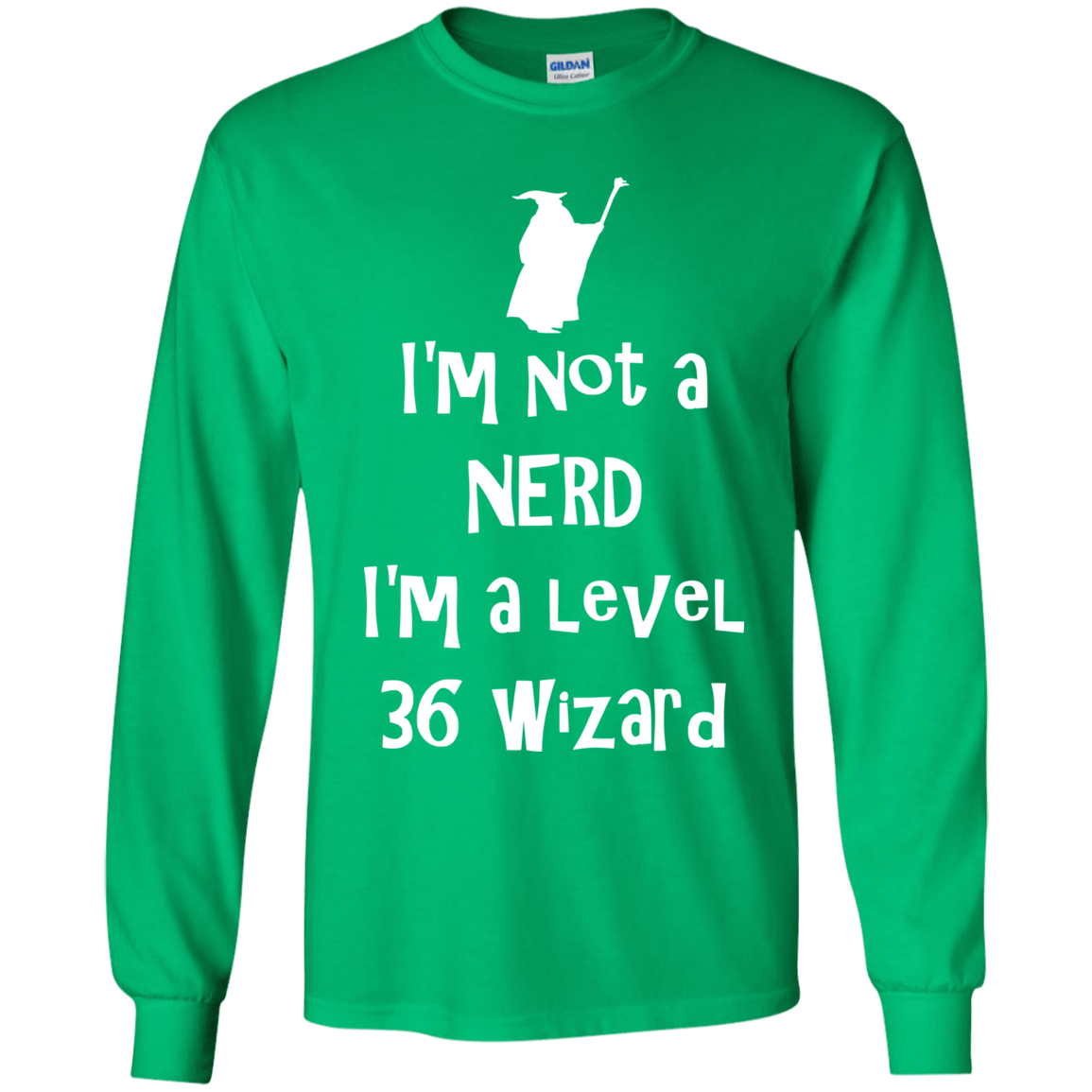 Not a Nerd Youth Long Sleeve T-Shirt