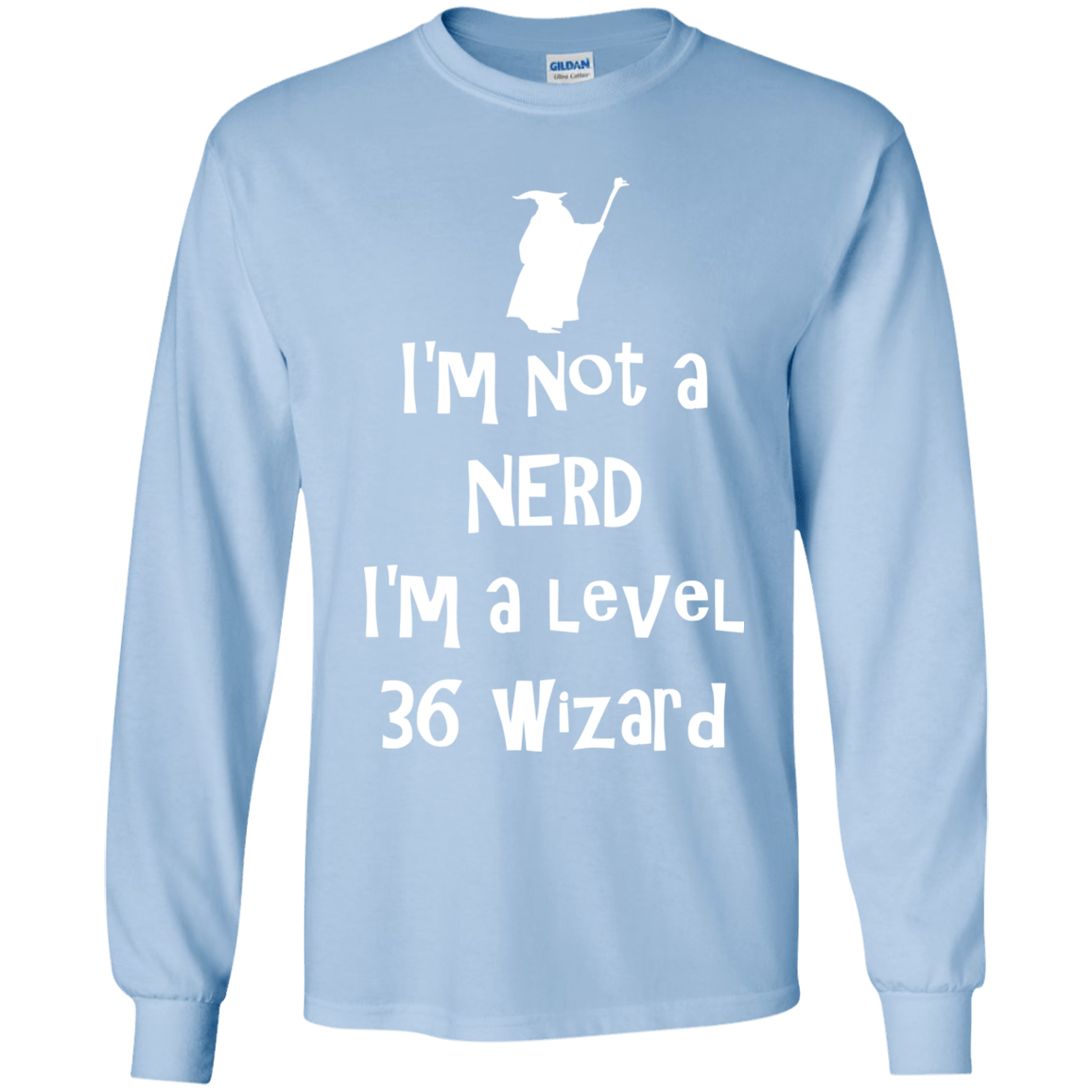 Not a Nerd Youth Long Sleeve T-Shirt