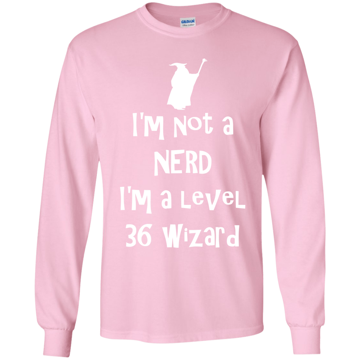 Not a Nerd Youth Long Sleeve T-Shirt