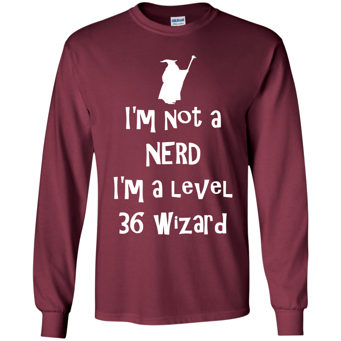 Not a Nerd Youth Long Sleeve T-Shirt