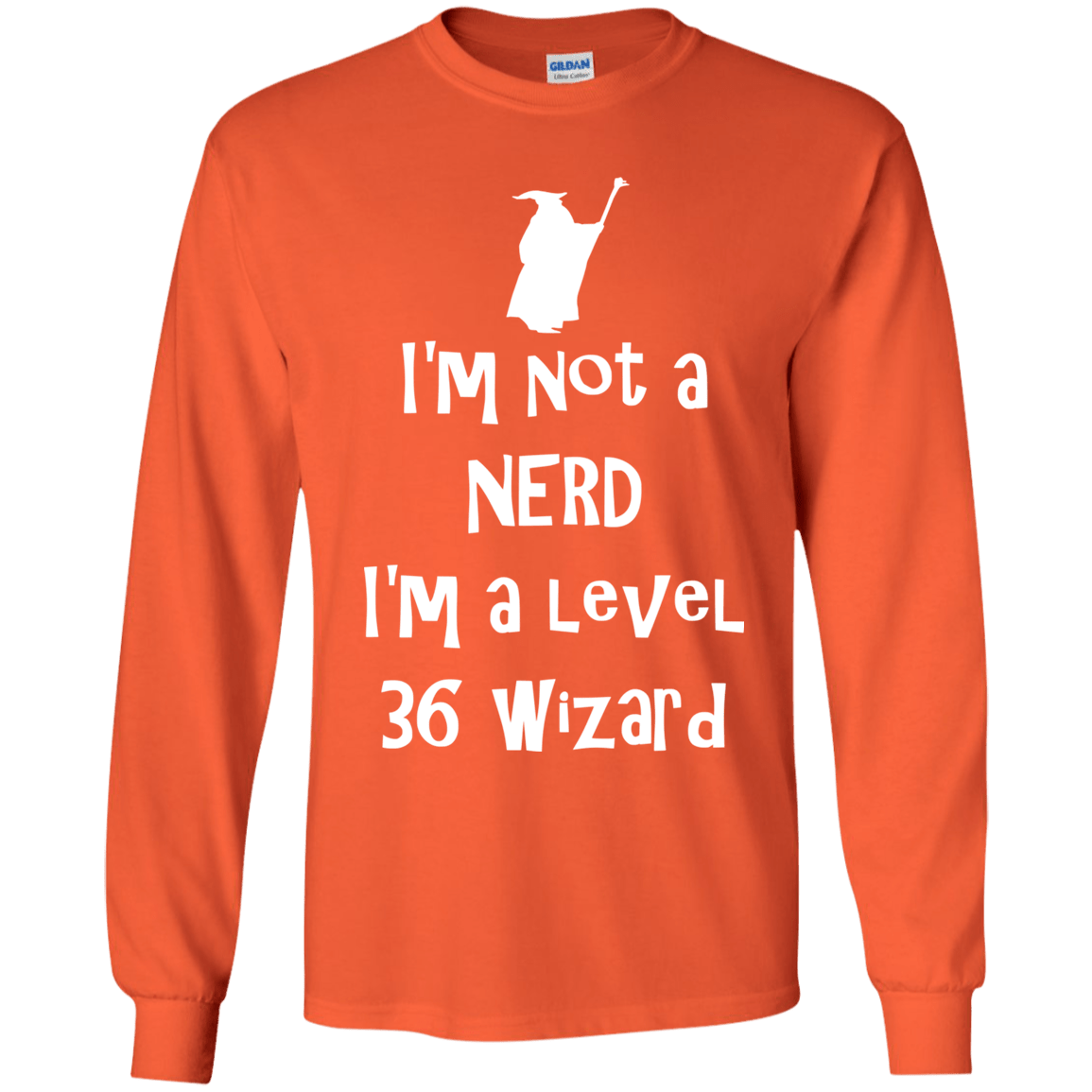 Not a Nerd Youth Long Sleeve T-Shirt