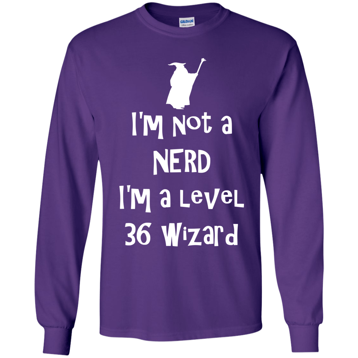Not a Nerd Youth Long Sleeve T-Shirt