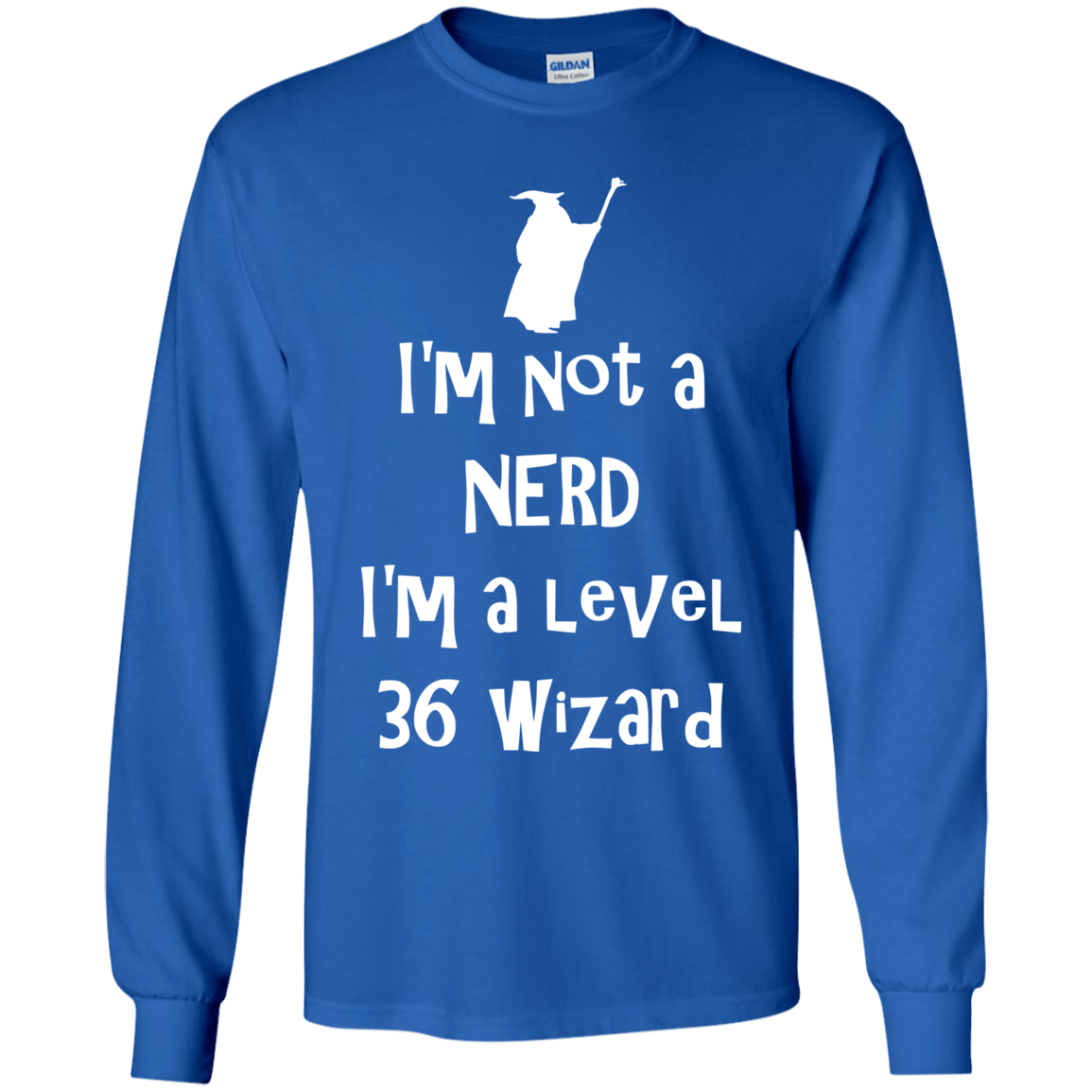 Not a Nerd Youth Long Sleeve T-Shirt