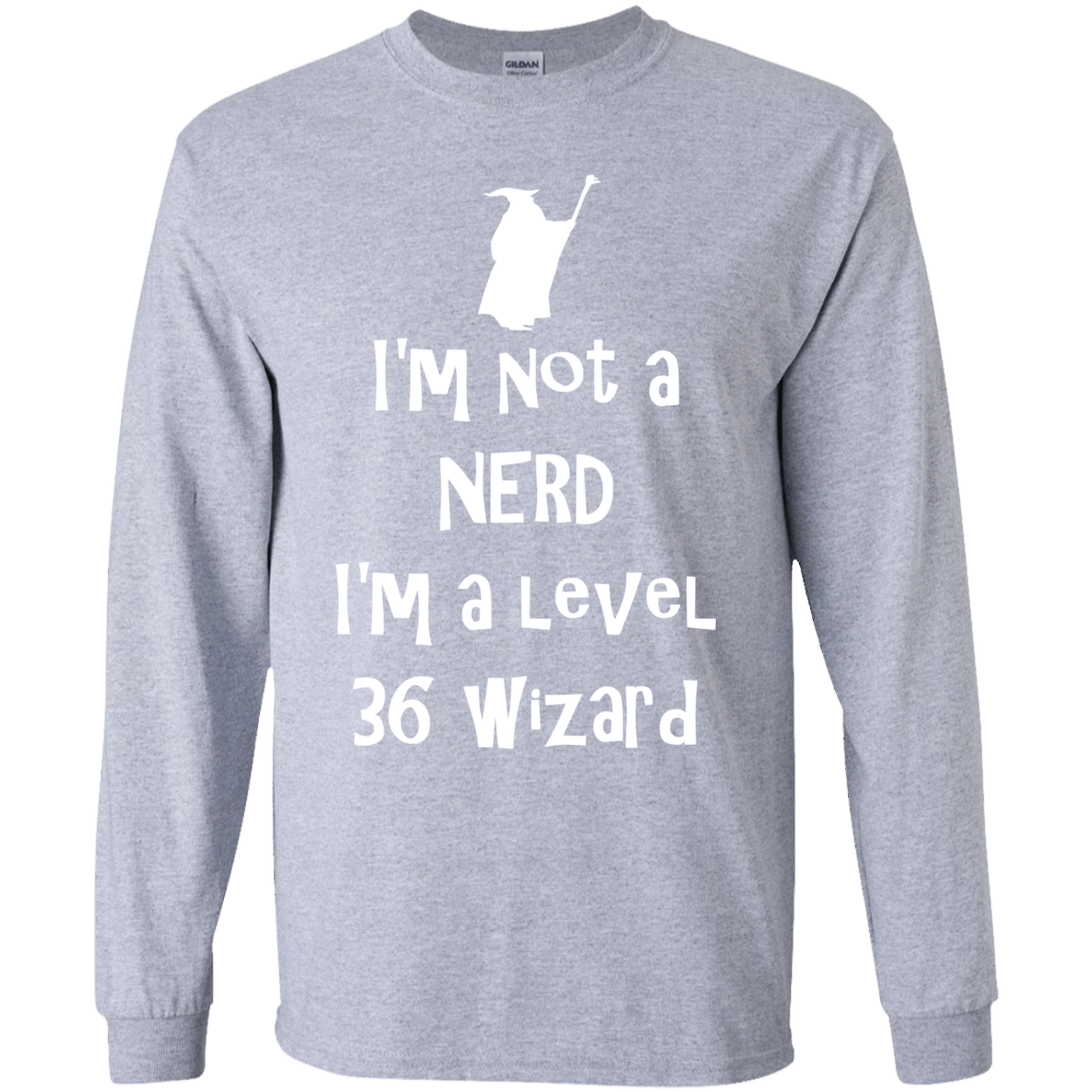 Not a Nerd Youth Long Sleeve T-Shirt
