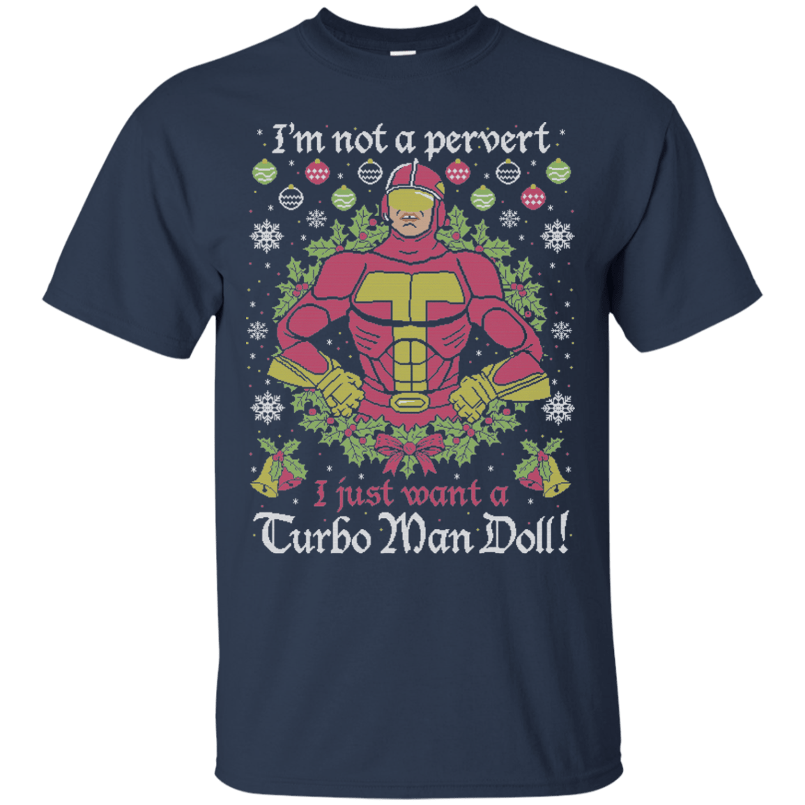 T-Shirts Navy / Small NOT A PERVERT T-Shirt