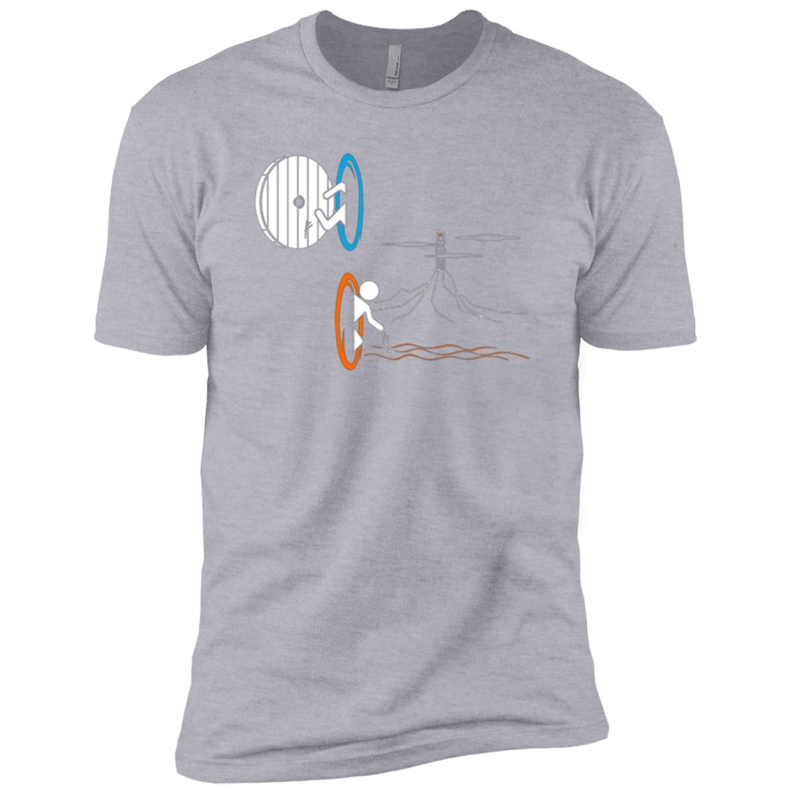 T-Shirts Heather Grey / YXS Not a Simply Portal Boys Premium T-Shirt