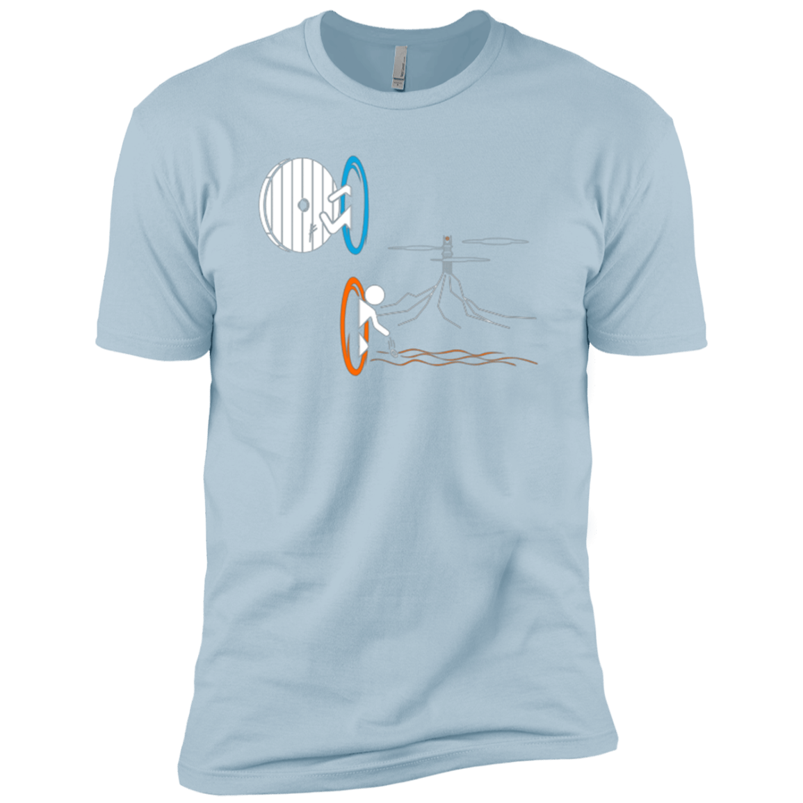 T-Shirts Light Blue / YXS Not a Simply Portal Boys Premium T-Shirt