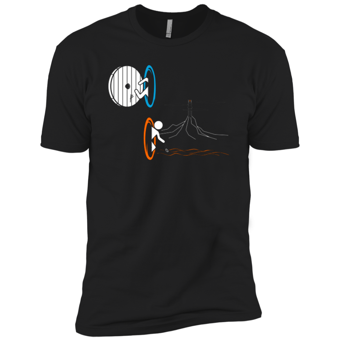 T-Shirts Black / X-Small Not a Simply Portal Men's Premium T-Shirt