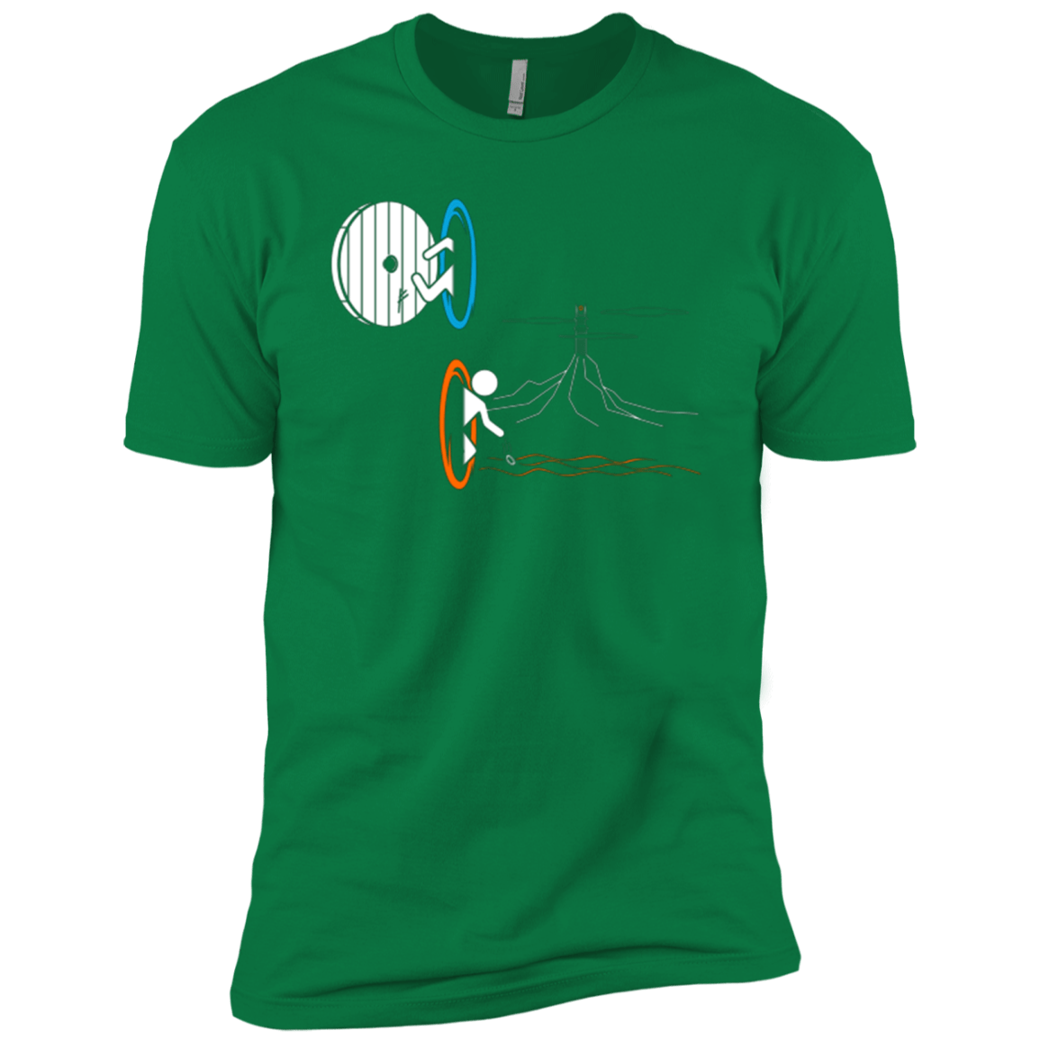 T-Shirts Kelly Green / X-Small Not a Simply Portal Men's Premium T-Shirt