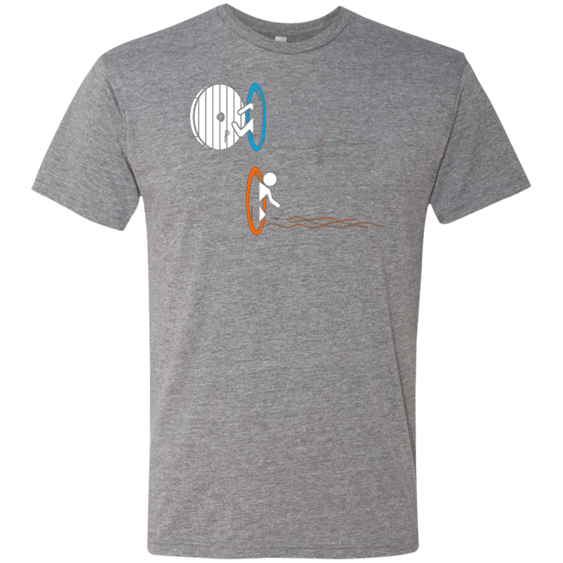 T-Shirts Premium Heather / Small Not a Simply Portal Men's Triblend T-Shirt