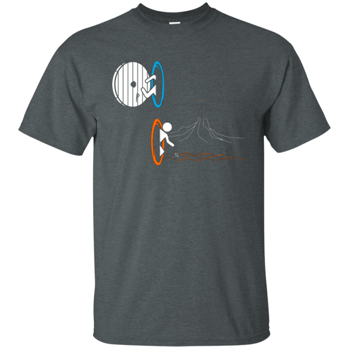 T-Shirts Dark Heather / Small Not a Simply Portal T-Shirt