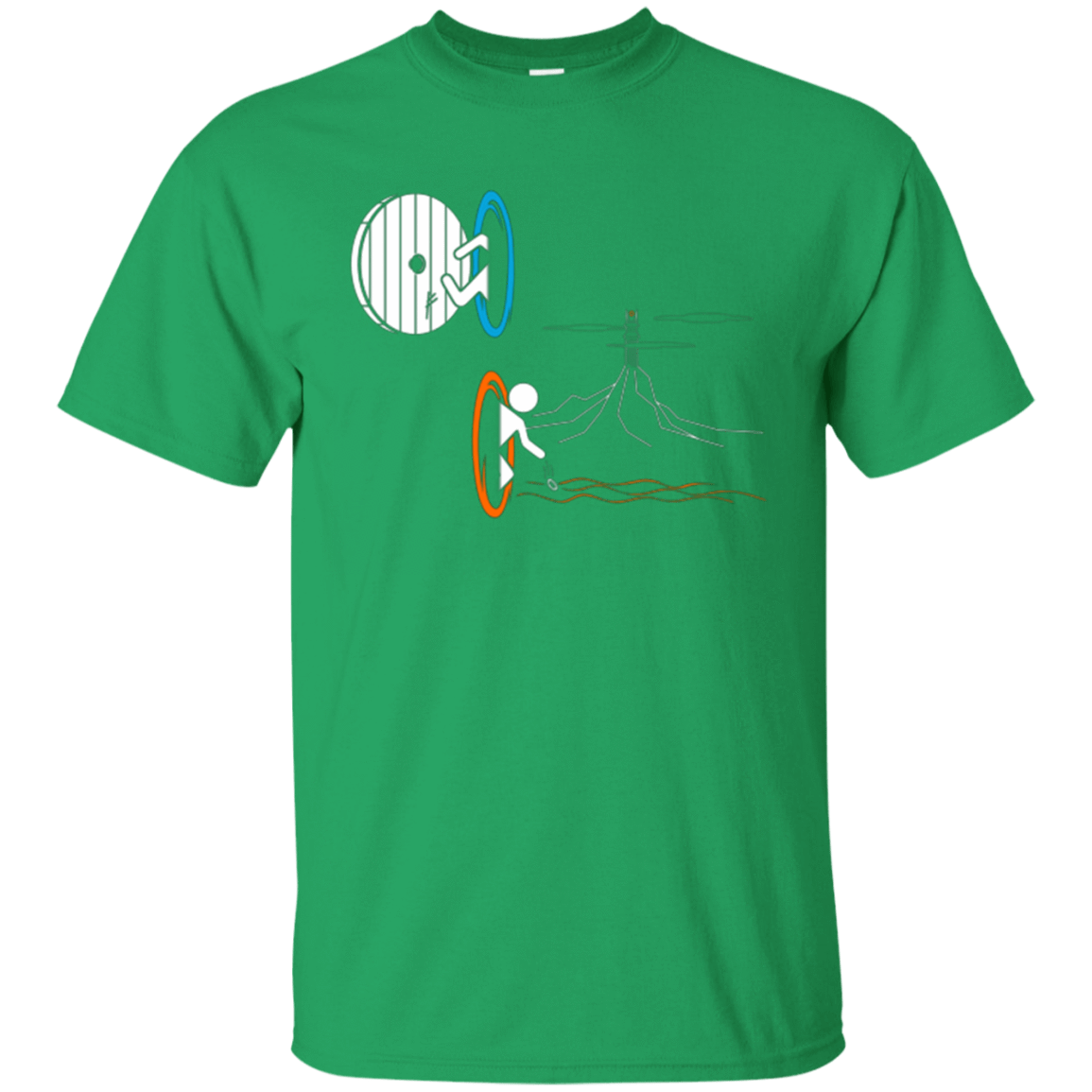T-Shirts Irish Green / Small Not a Simply Portal T-Shirt